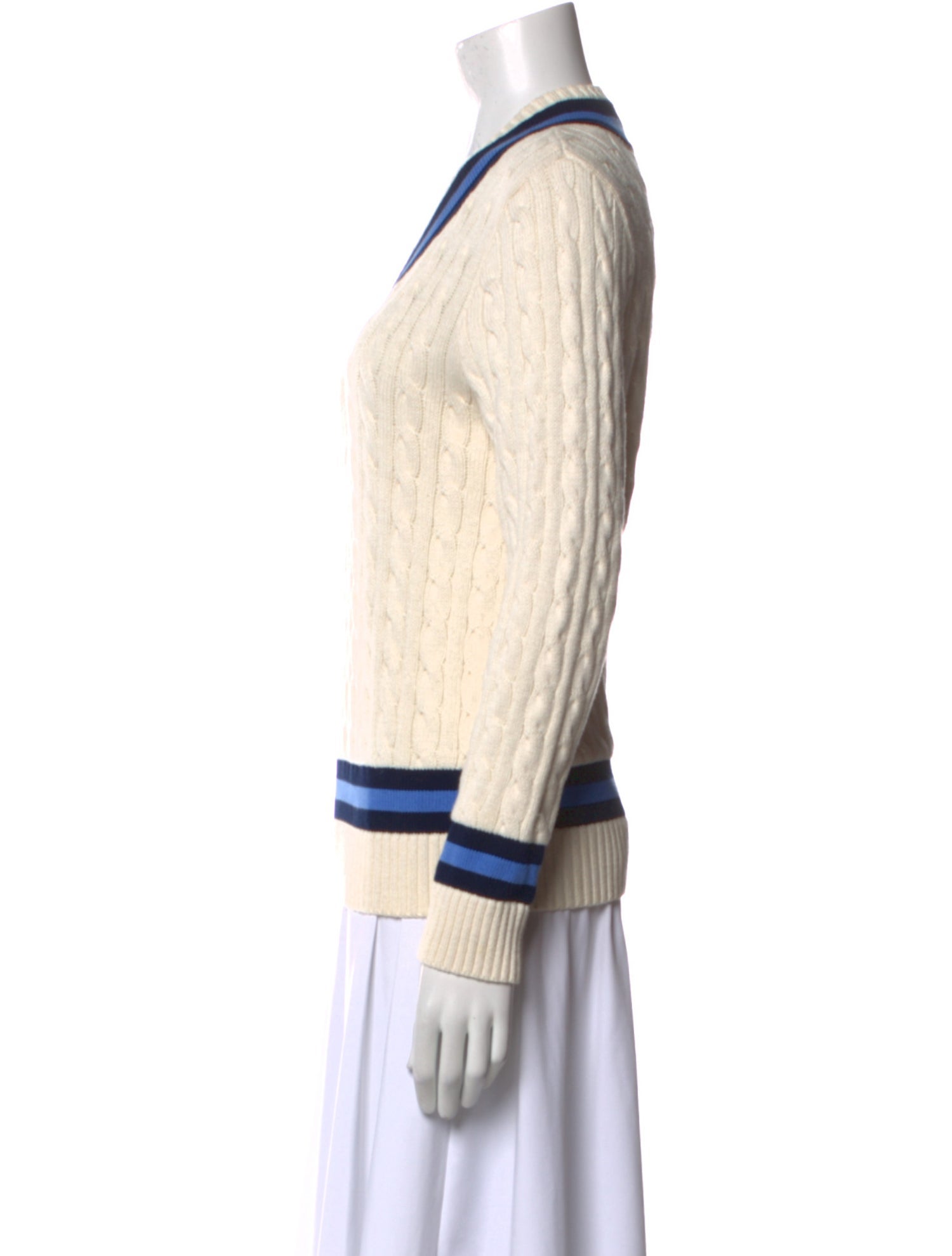 Polo Ralph Lauren Striped V-Neck Sweater