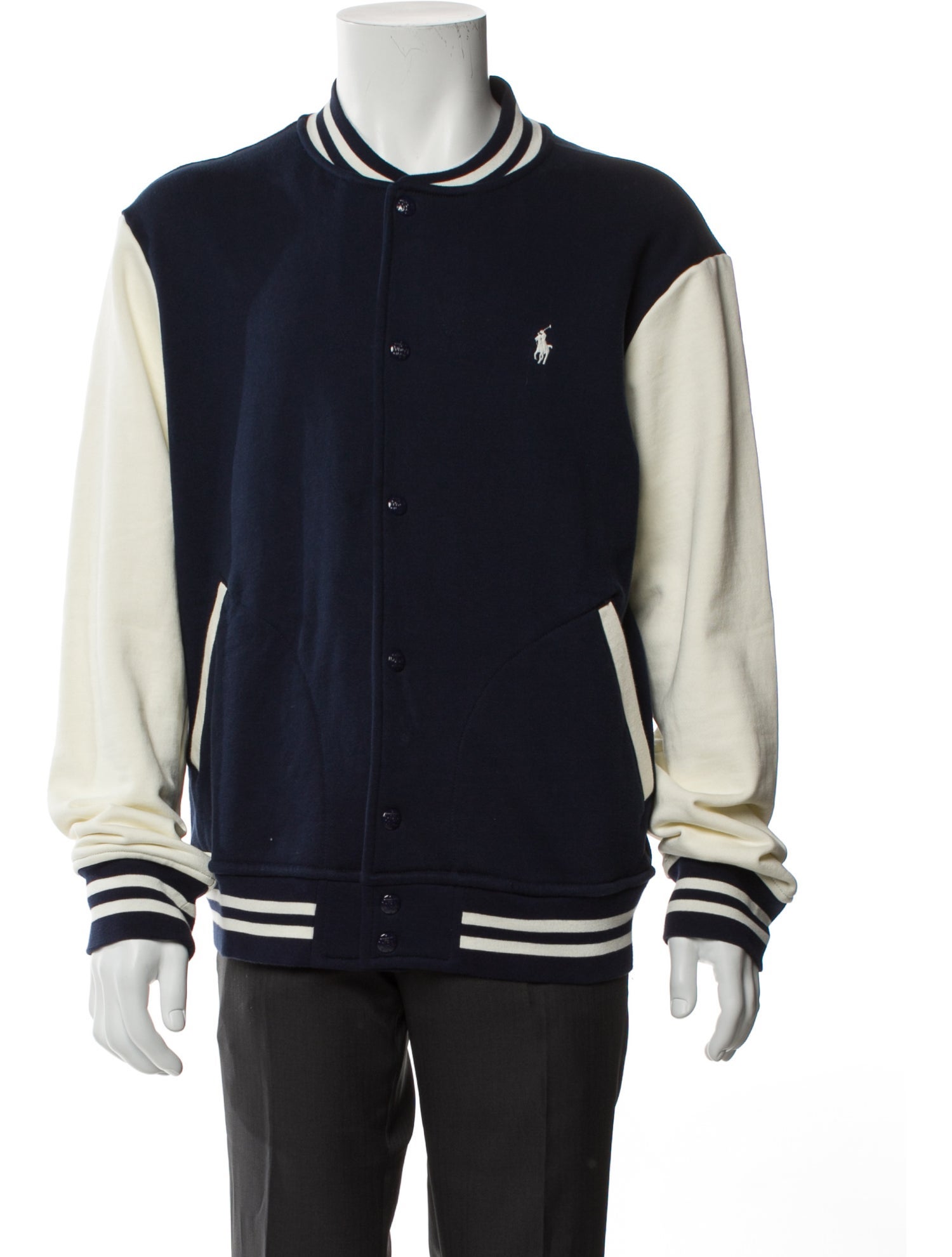 Polo Ralph Lauren Striped Varsity Jacket