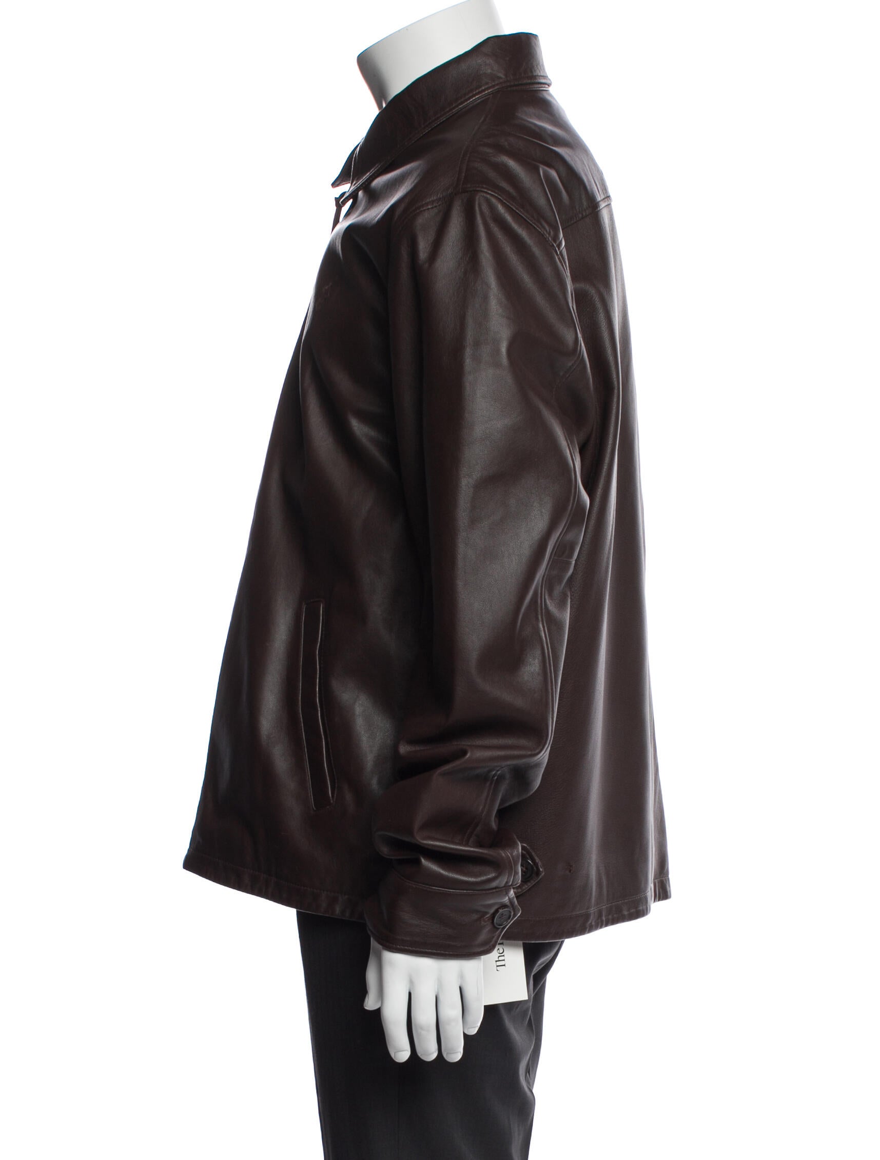 Polo Ralph Lauren Lamb Leather Moto Jacket