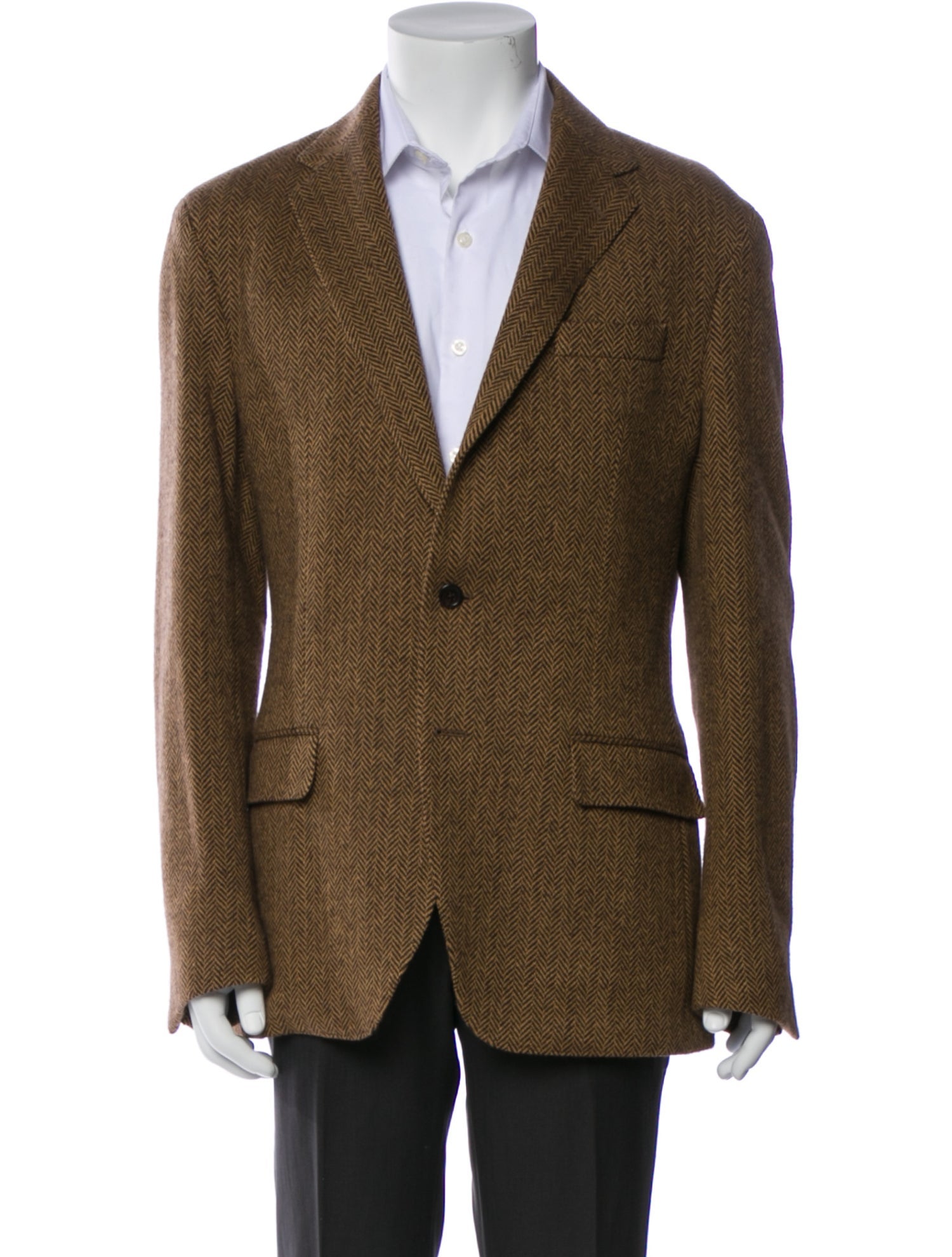 Polo Ralph Lauren Wool Patterned Blazer