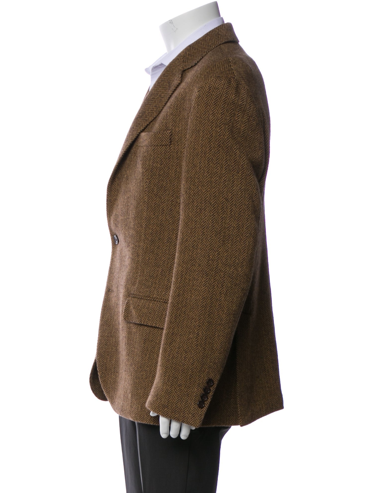 Polo Ralph Lauren Wool Patterned Blazer