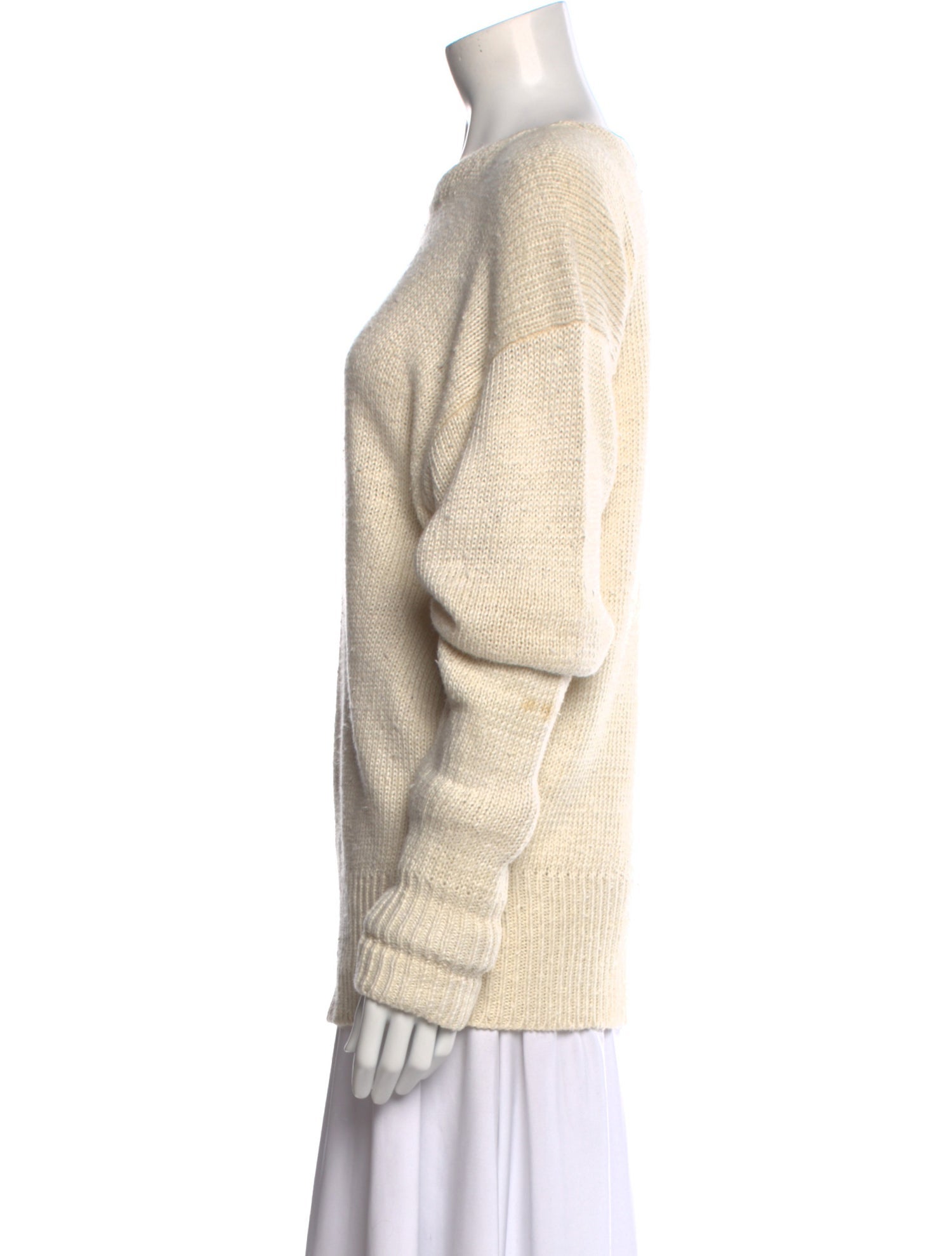 Polo Ralph Lauren Linen Bateau Neckline Sweater