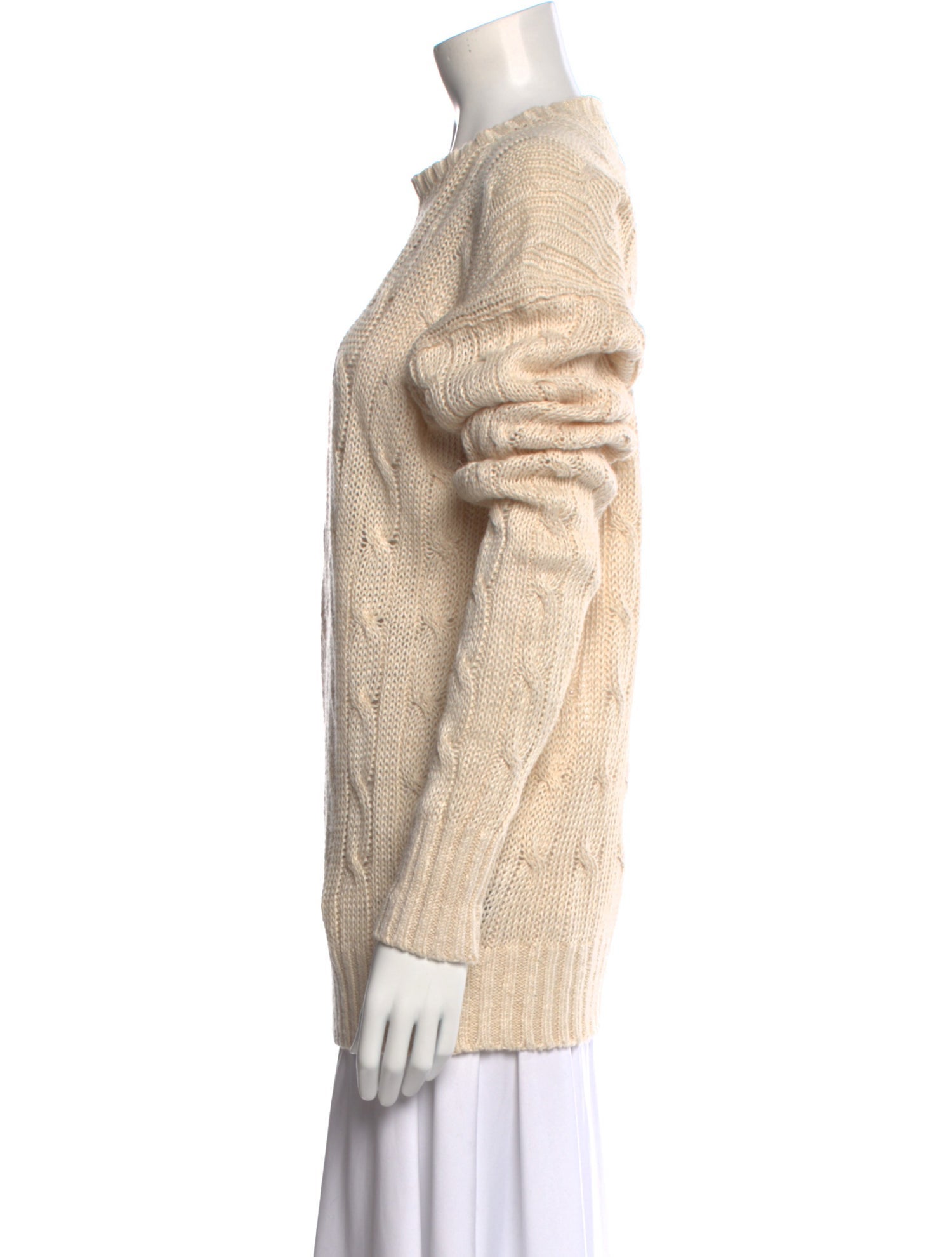 Polo Ralph Lauren Linen Mock Neck Sweater