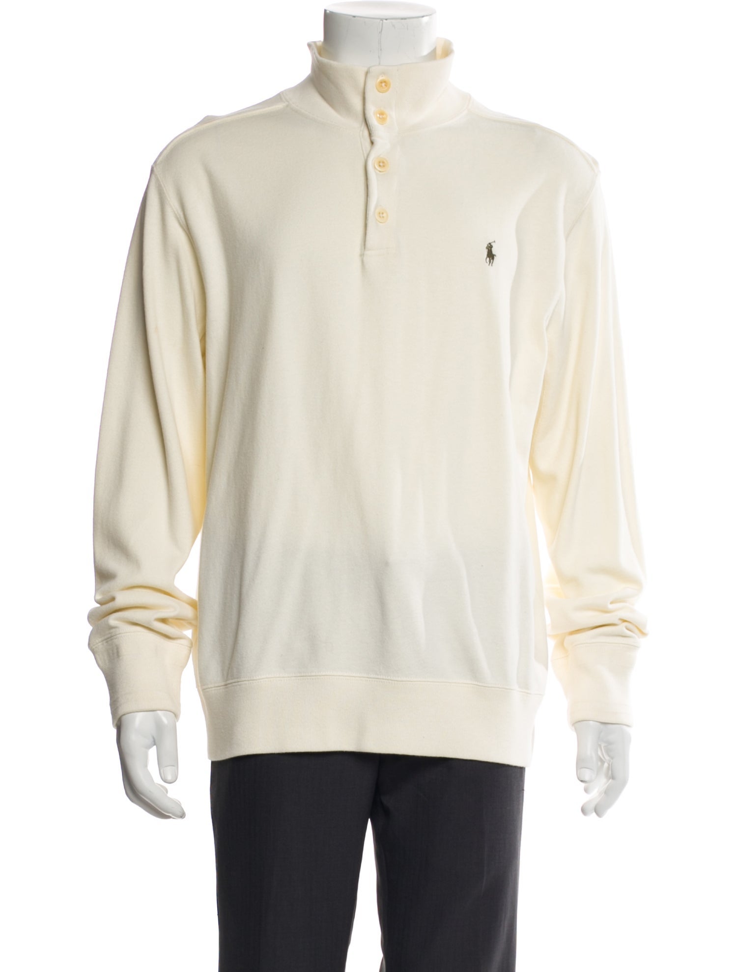 Polo Ralph Lauren Turtleneck Long Sleeve Polo Shirt