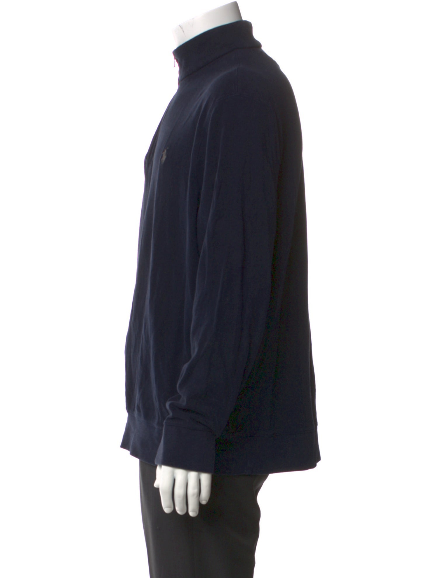 Polo Ralph Lauren Mock Neck Long Sleeve Polo Sweater