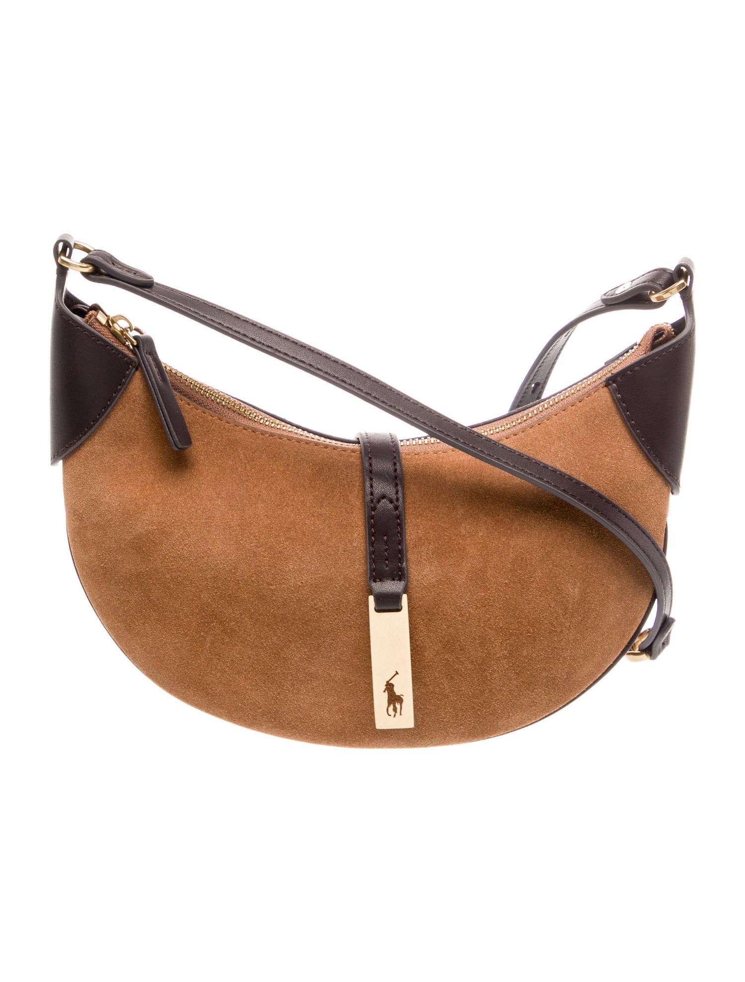 Polo Ralph Lauren Suede Crossbody Bag