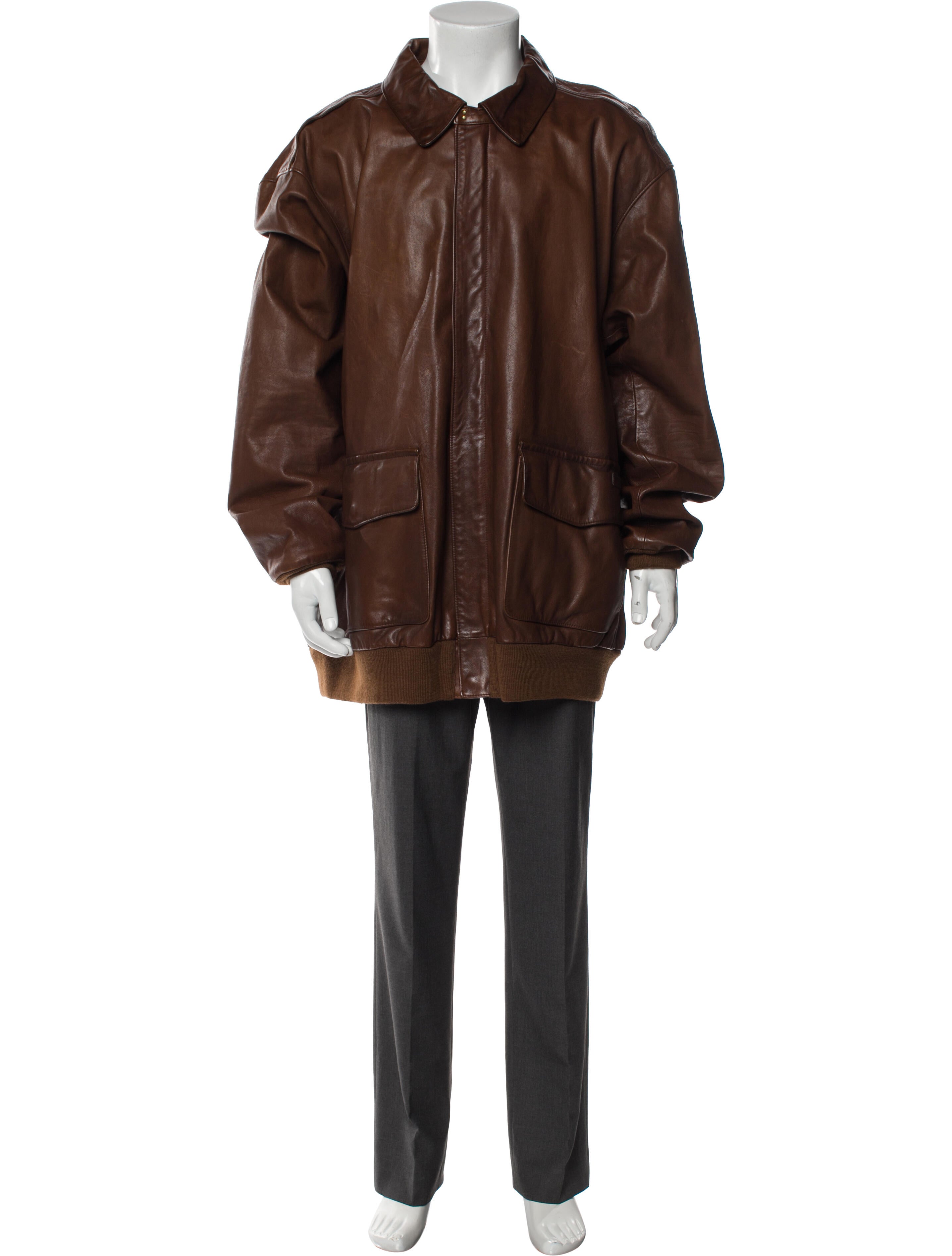 Polo Ralph Lauren Leather Parka