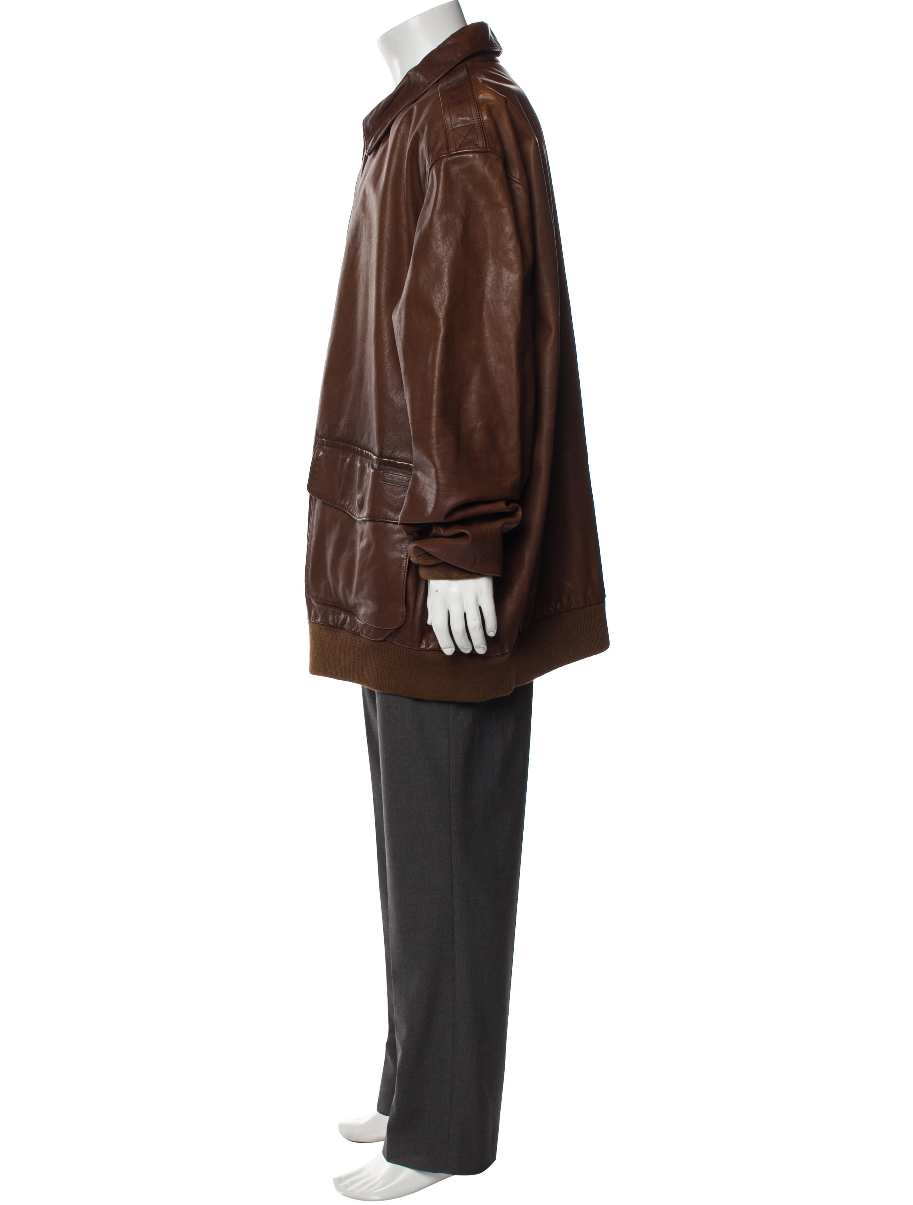 Polo Ralph Lauren Leather Parka