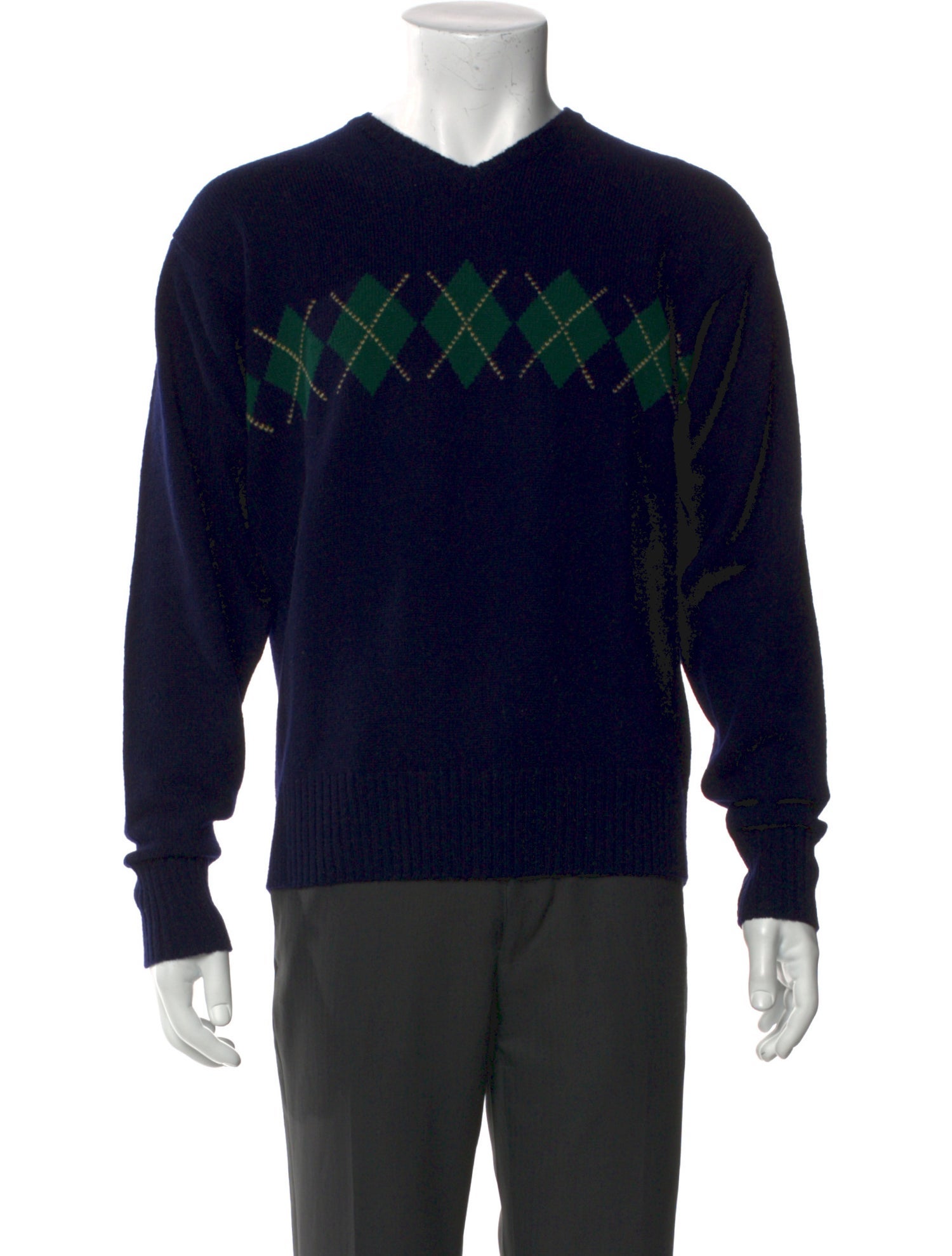 Polo Ralph Lauren Lambswool Graphic Print Pullover