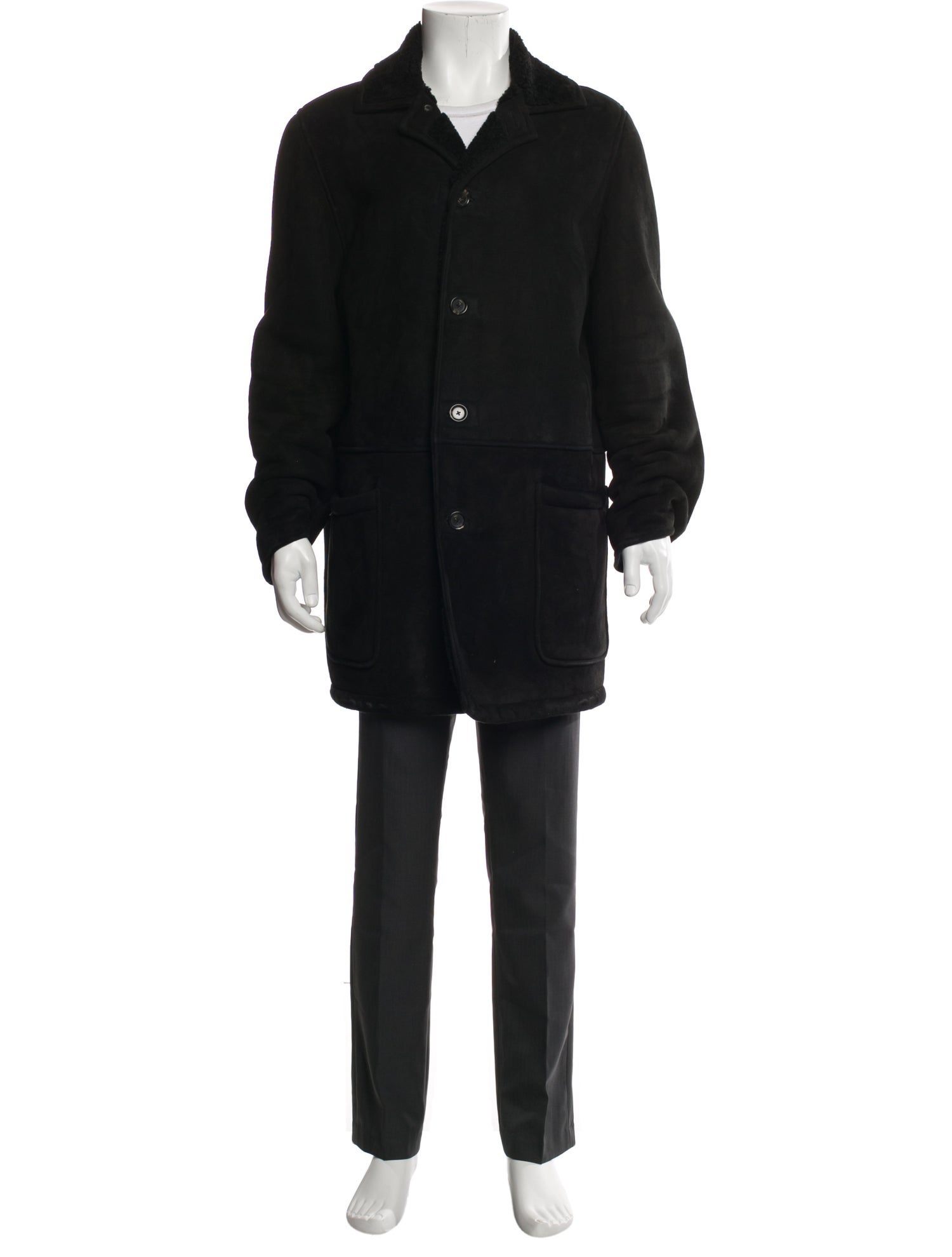 Polo Ralph Lauren Shearling Overcoat