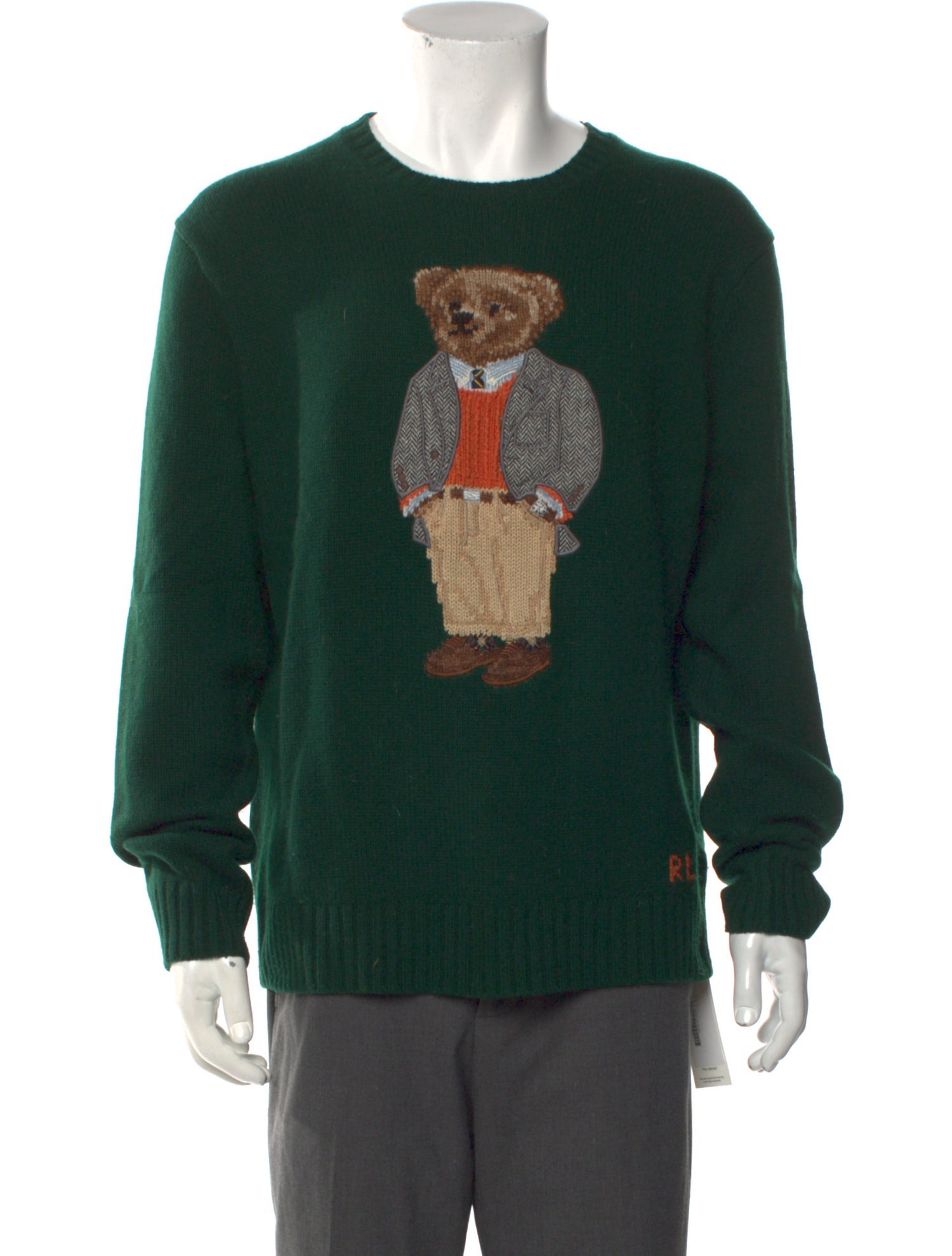 Polo Ralph Lauren Wool Graphic Print Pullover