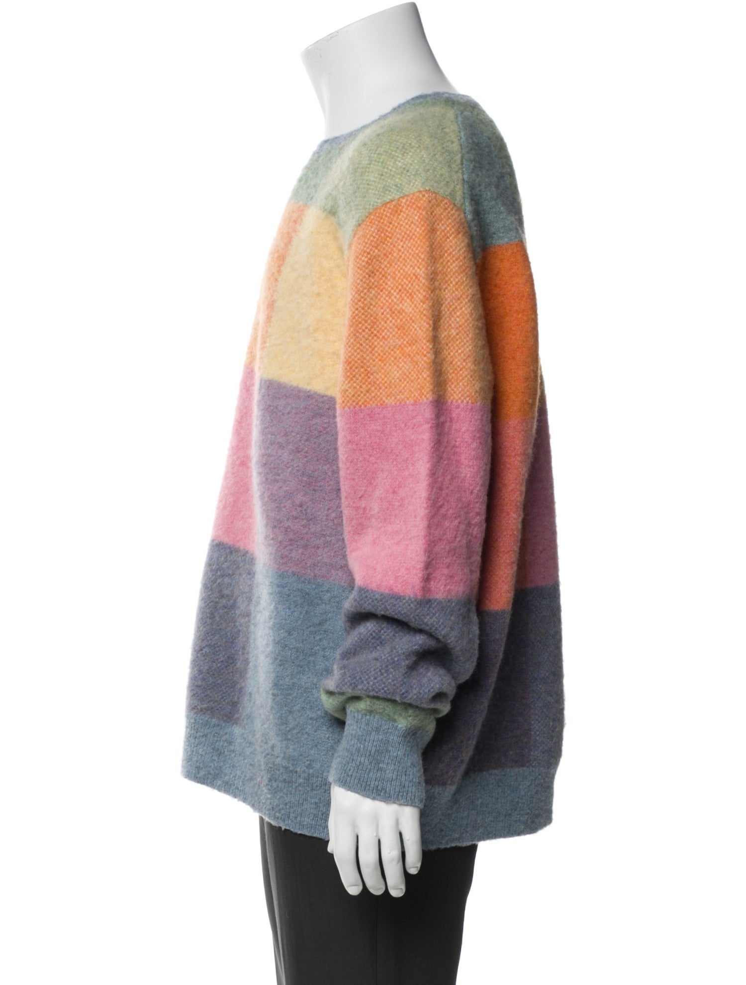 Polo Ralph Lauren Wool Colorblock Pattern Pullover