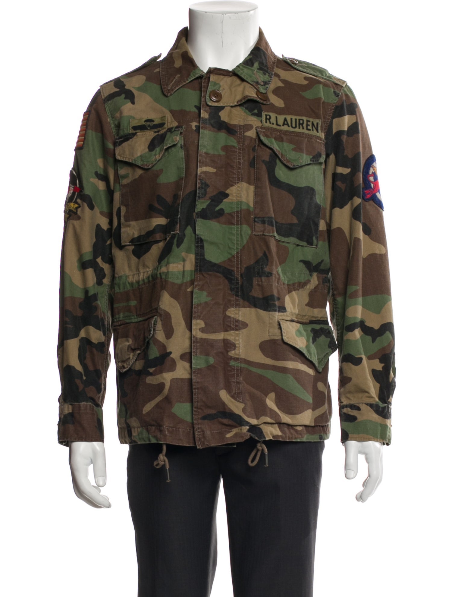 Polo Ralph Lauren Camouflage Print Utility Jacket