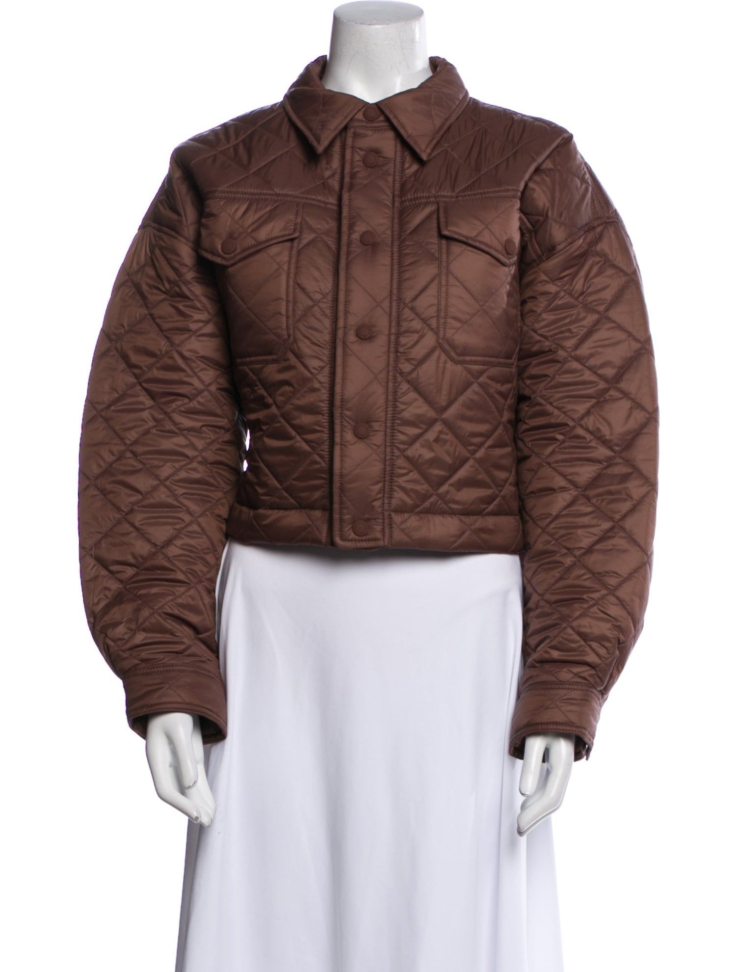 Polo Ralph Lauren Nylon Plaid Print Jacket