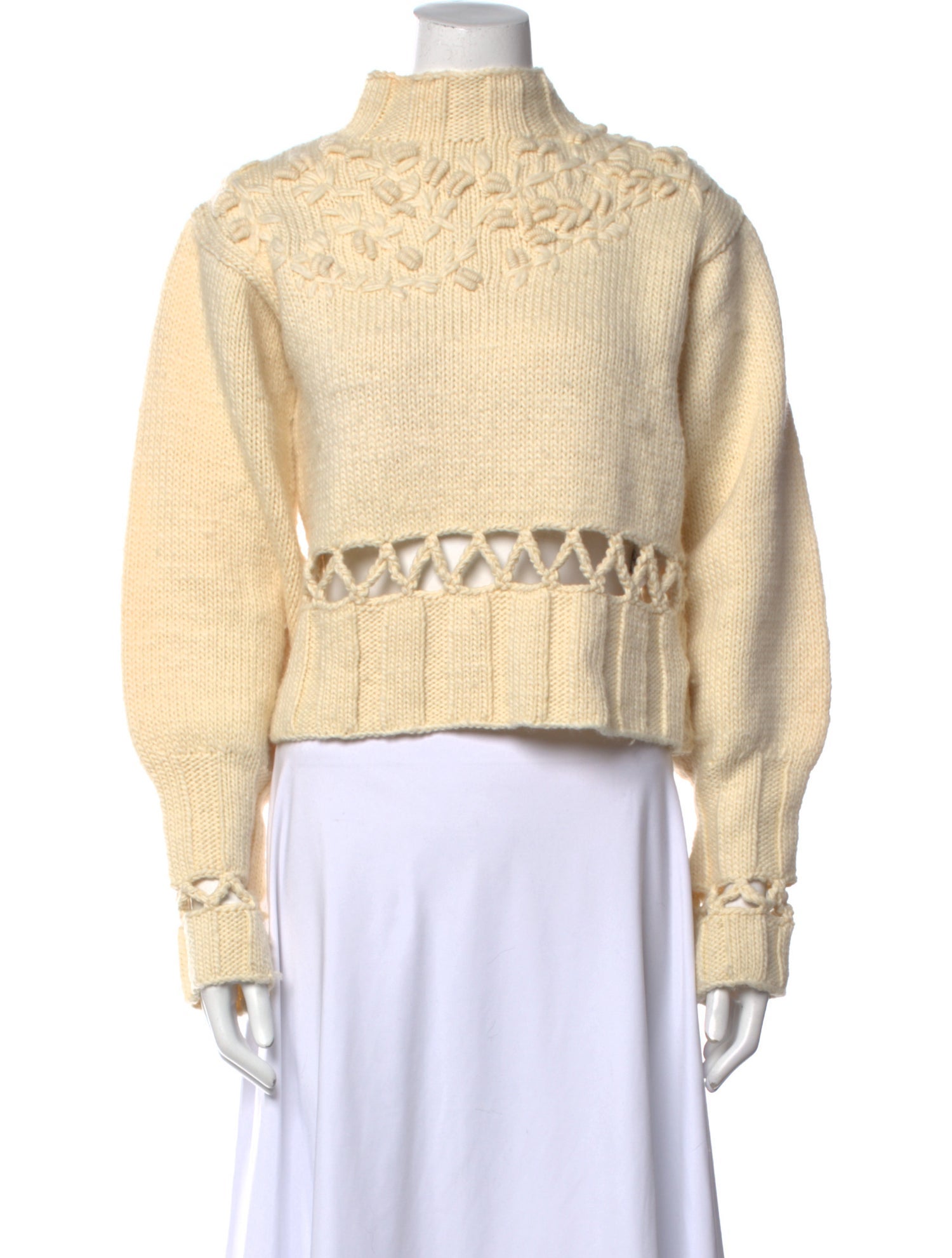 Polo Ralph Lauren Wool Mock Neck Sweater