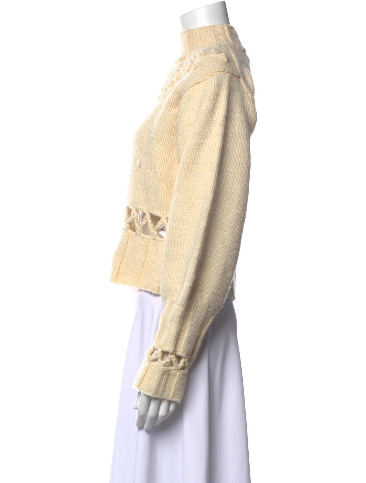 Polo Ralph Lauren Wool Mock Neck Sweater