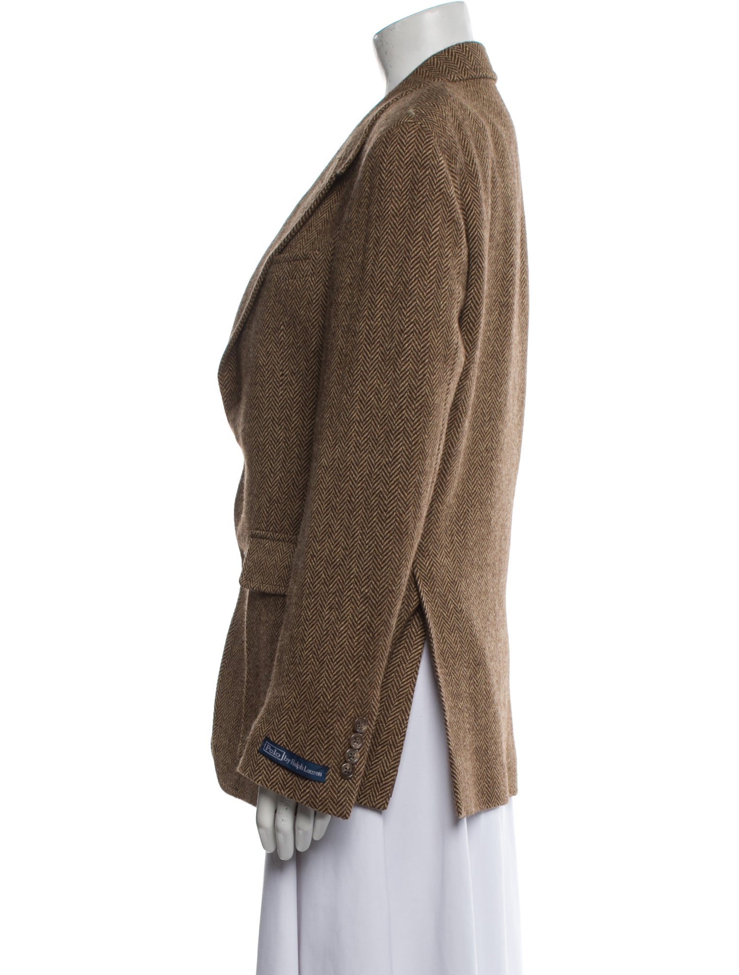 Polo Ralph Lauren Wool Patterned Blazer