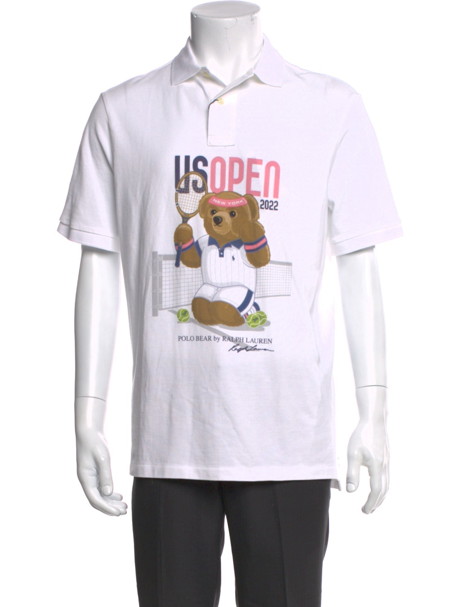 Polo Ralph Lauren Graphic Print Collar Polo Shirt