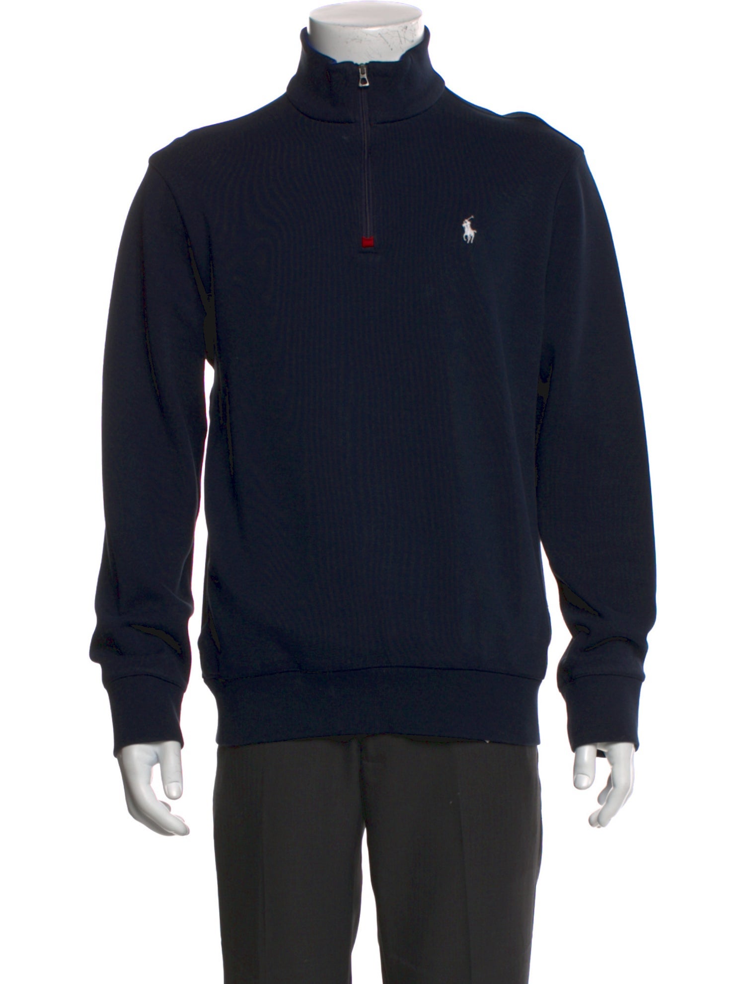 Polo Ralph Lauren Mock Neck Long Sleeve Polo Sweater