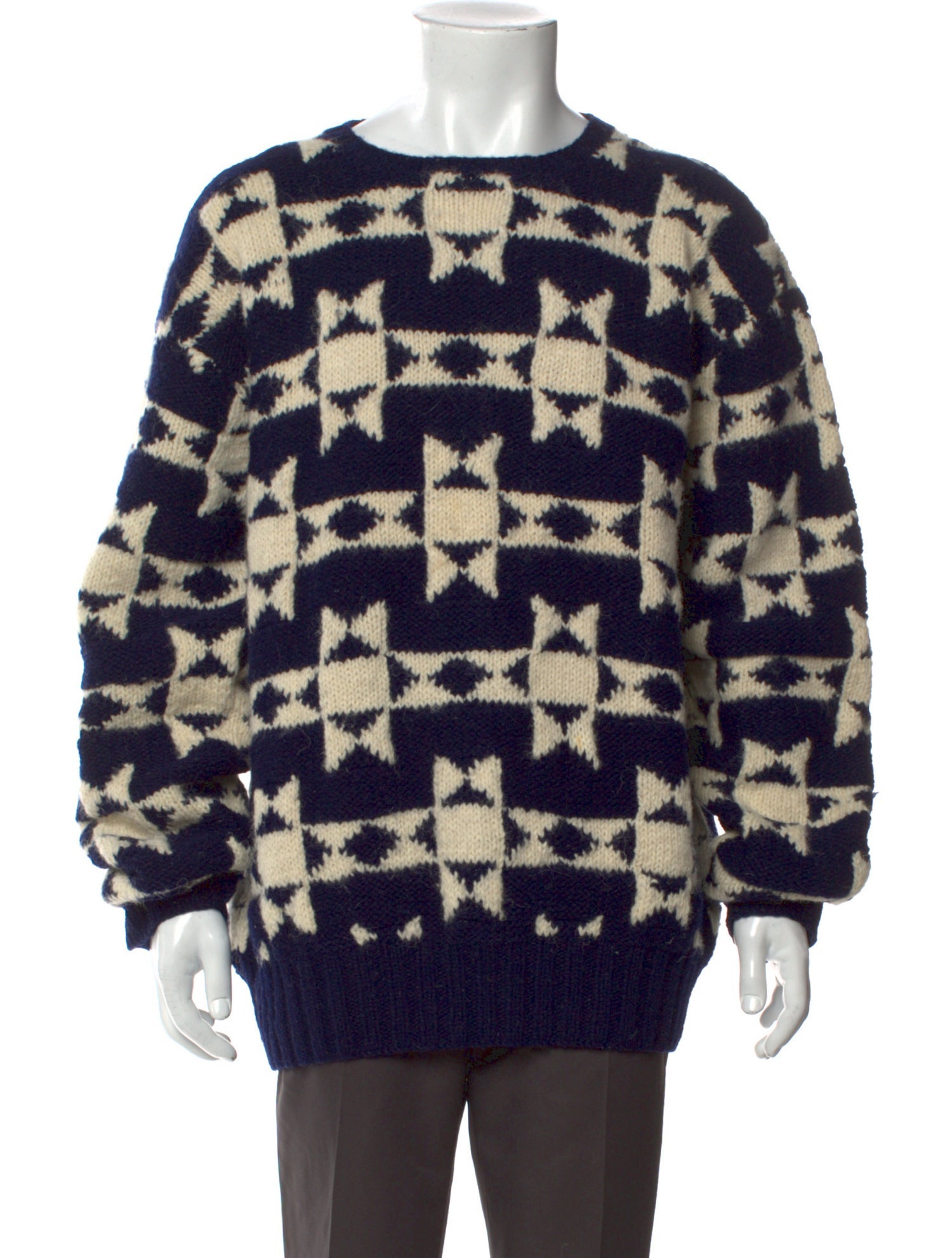 Polo Ralph Lauren Wool Printed Pullover