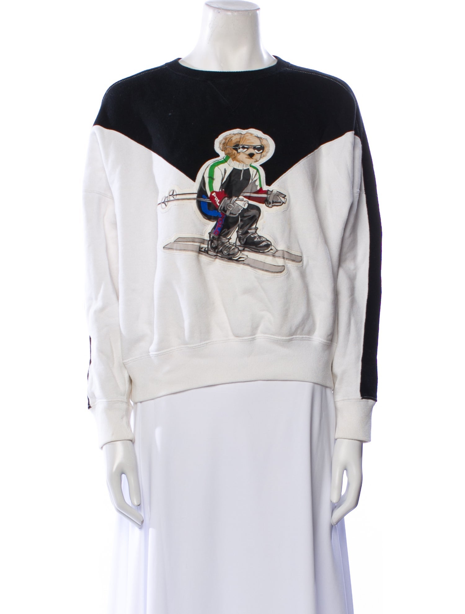 Polo Ralph Lauren Graphic Print Crew Neck Sweater