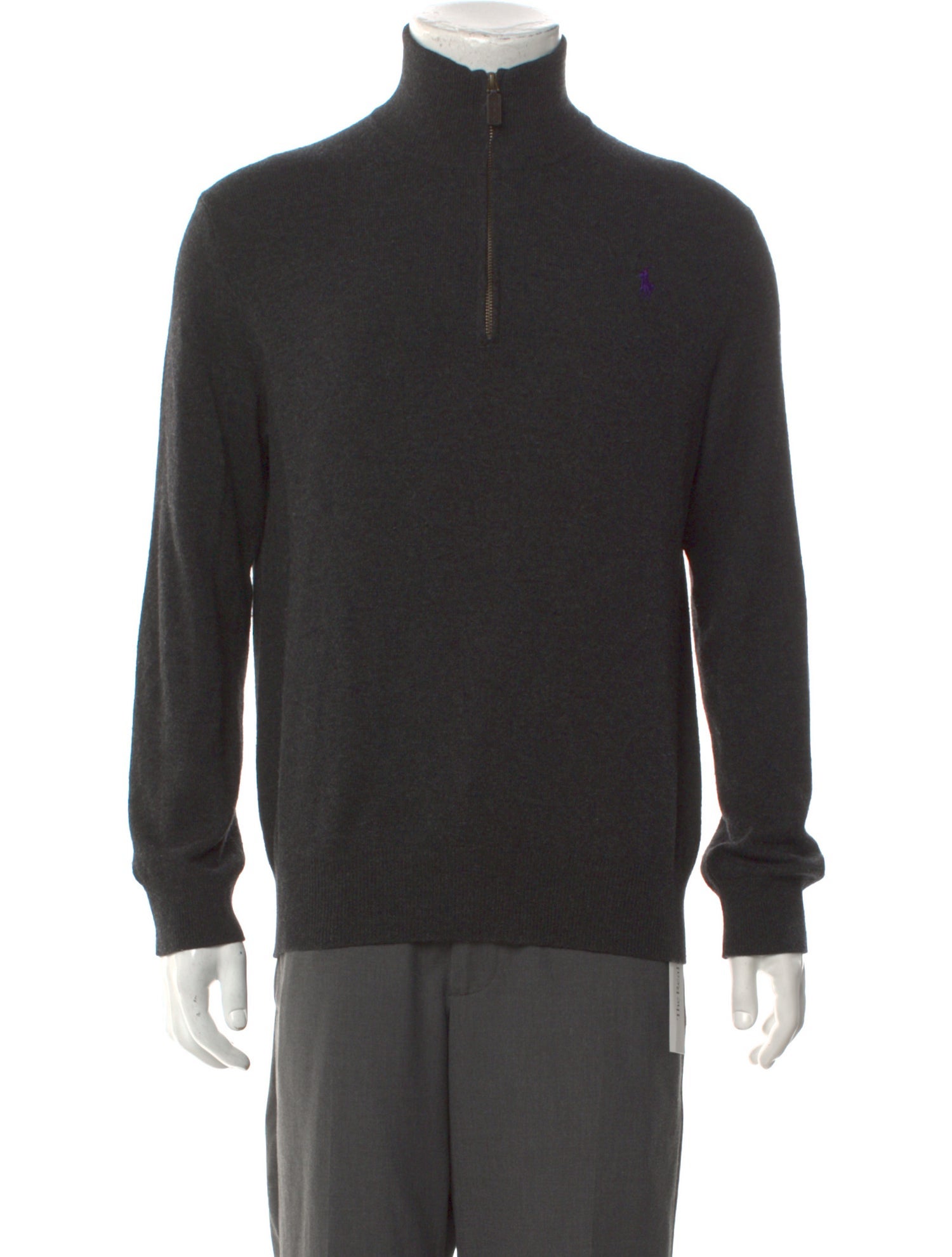 Polo Ralph Lauren Merino Wool Turtleneck Polo Sweater
