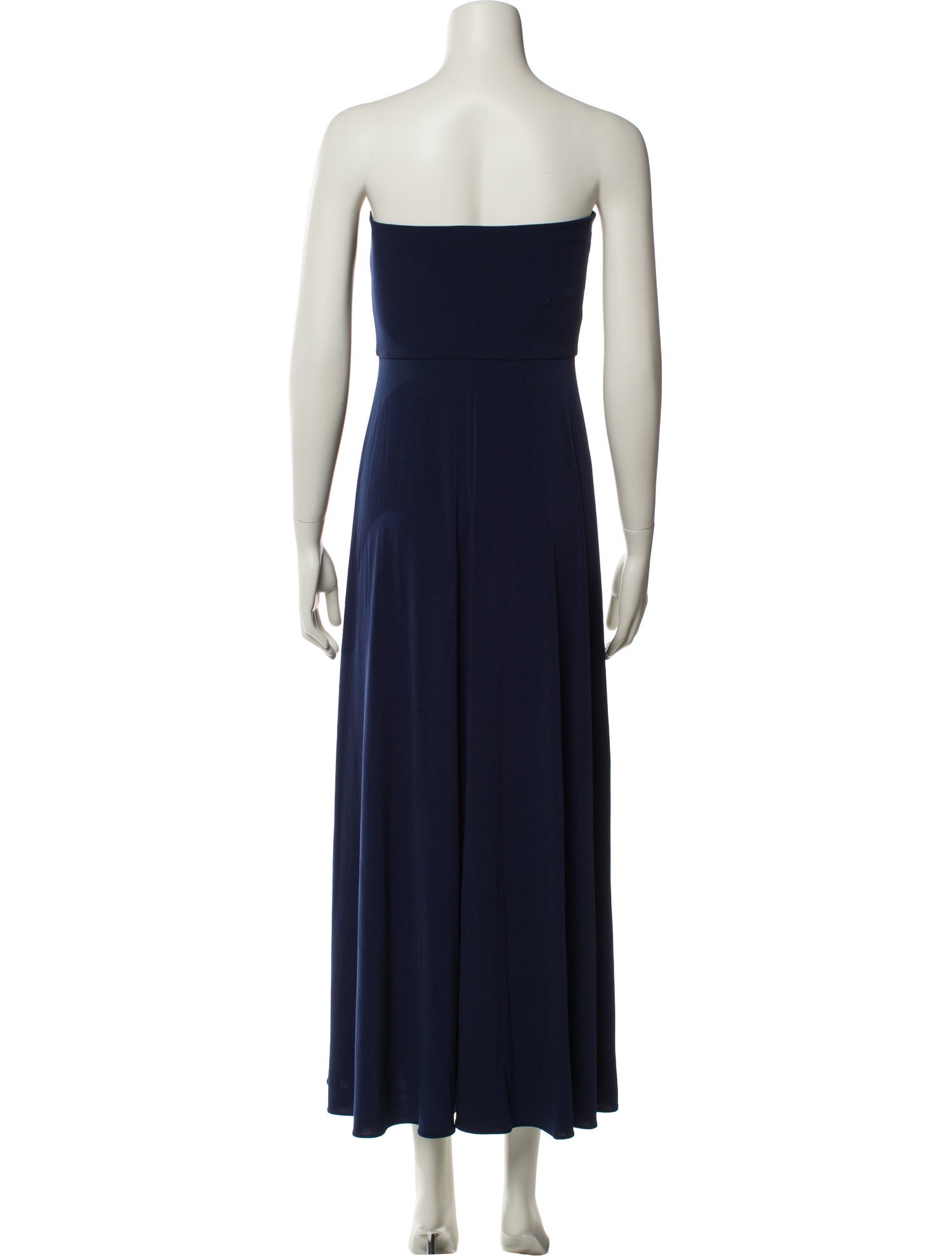 Polo Ralph Lauren Strapless Midi Length Dress - Blue Dresses, Clothing -  WPRLN118456 | The RealReal