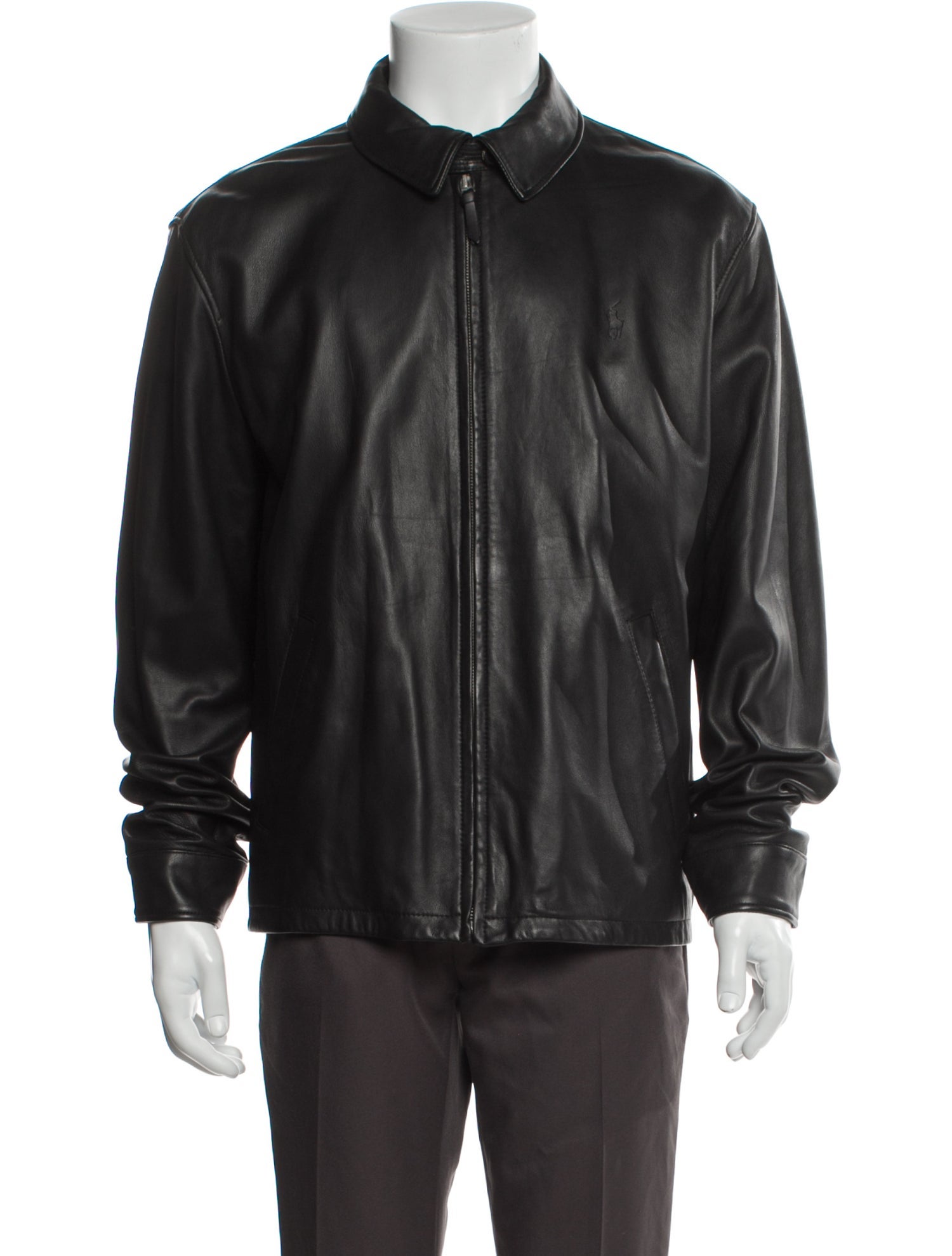 Polo Ralph Lauren Lamb Leather Jacket w/ Tags