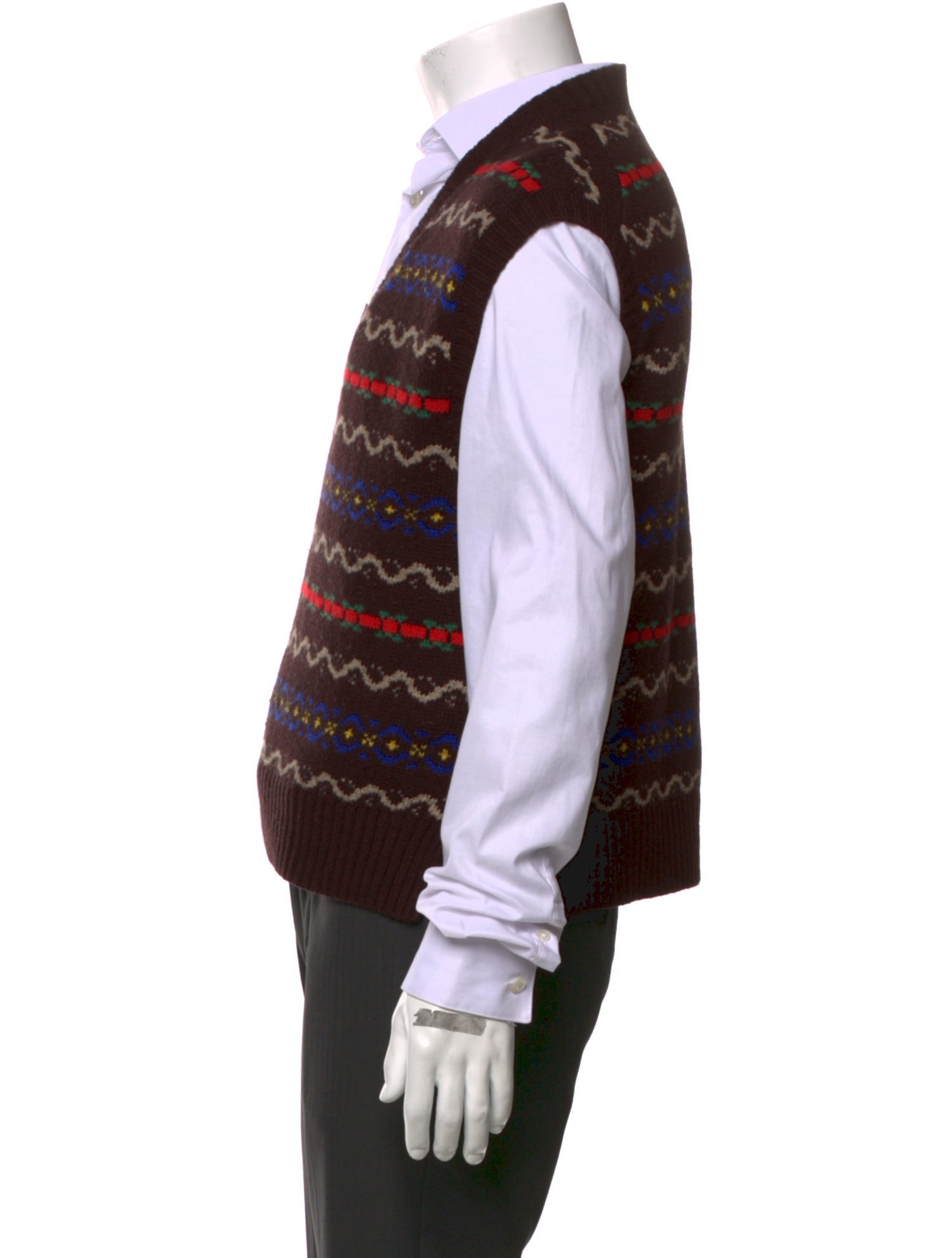 Polo Ralph Lauren Wool Striped Sweater Vest