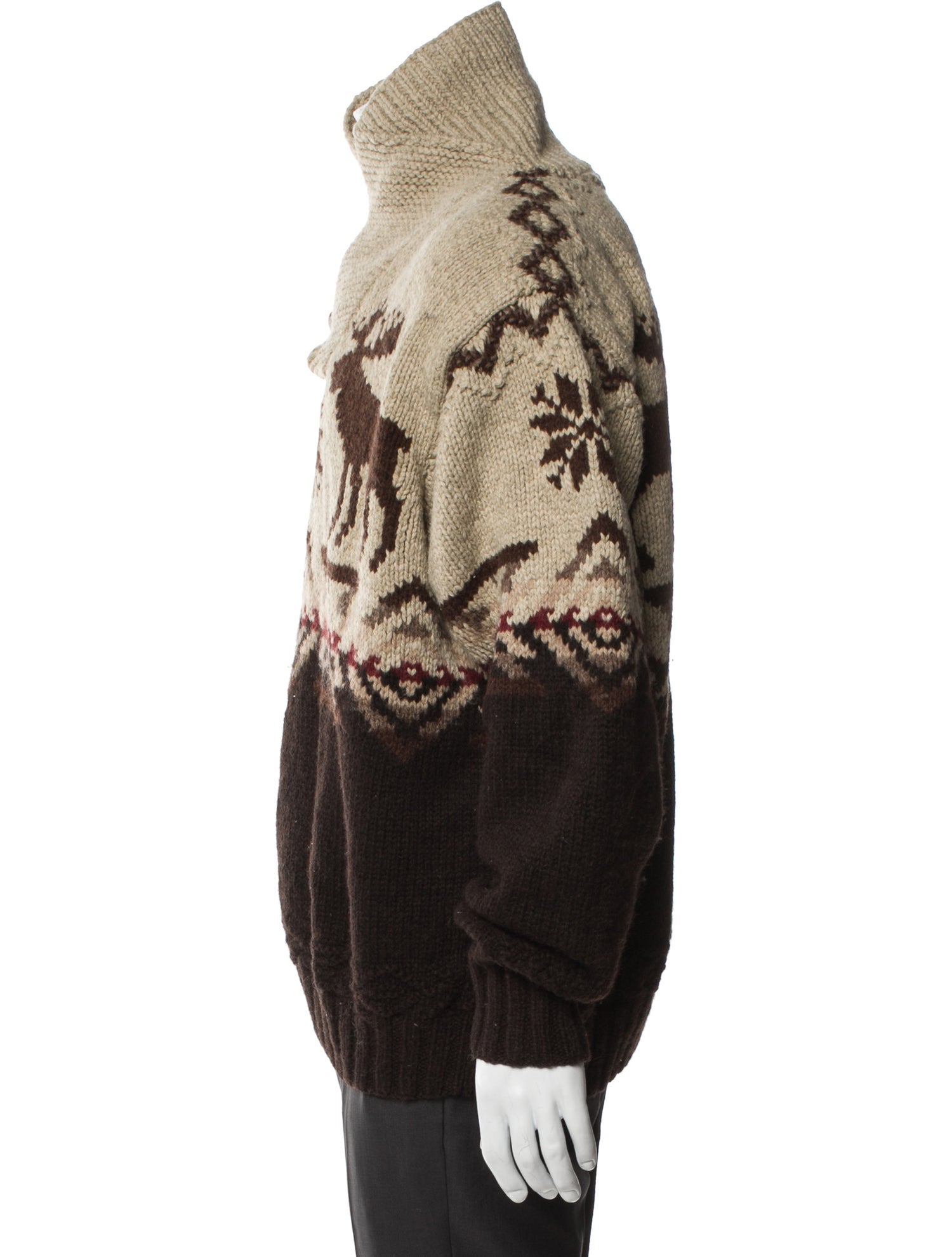 Polo Ralph Lauren Wool Printed Pullover