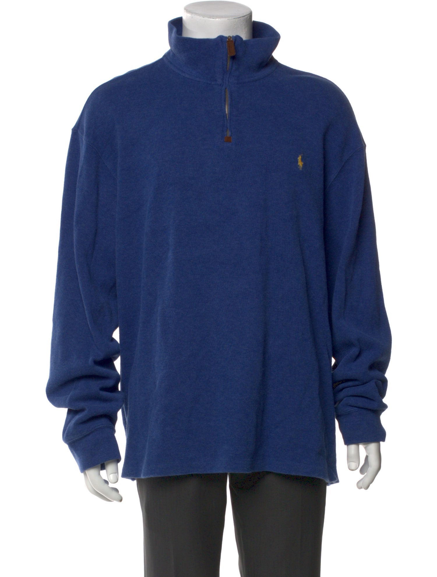 Polo Ralph Lauren Mock Neck Long Sleeve Polo Sweater