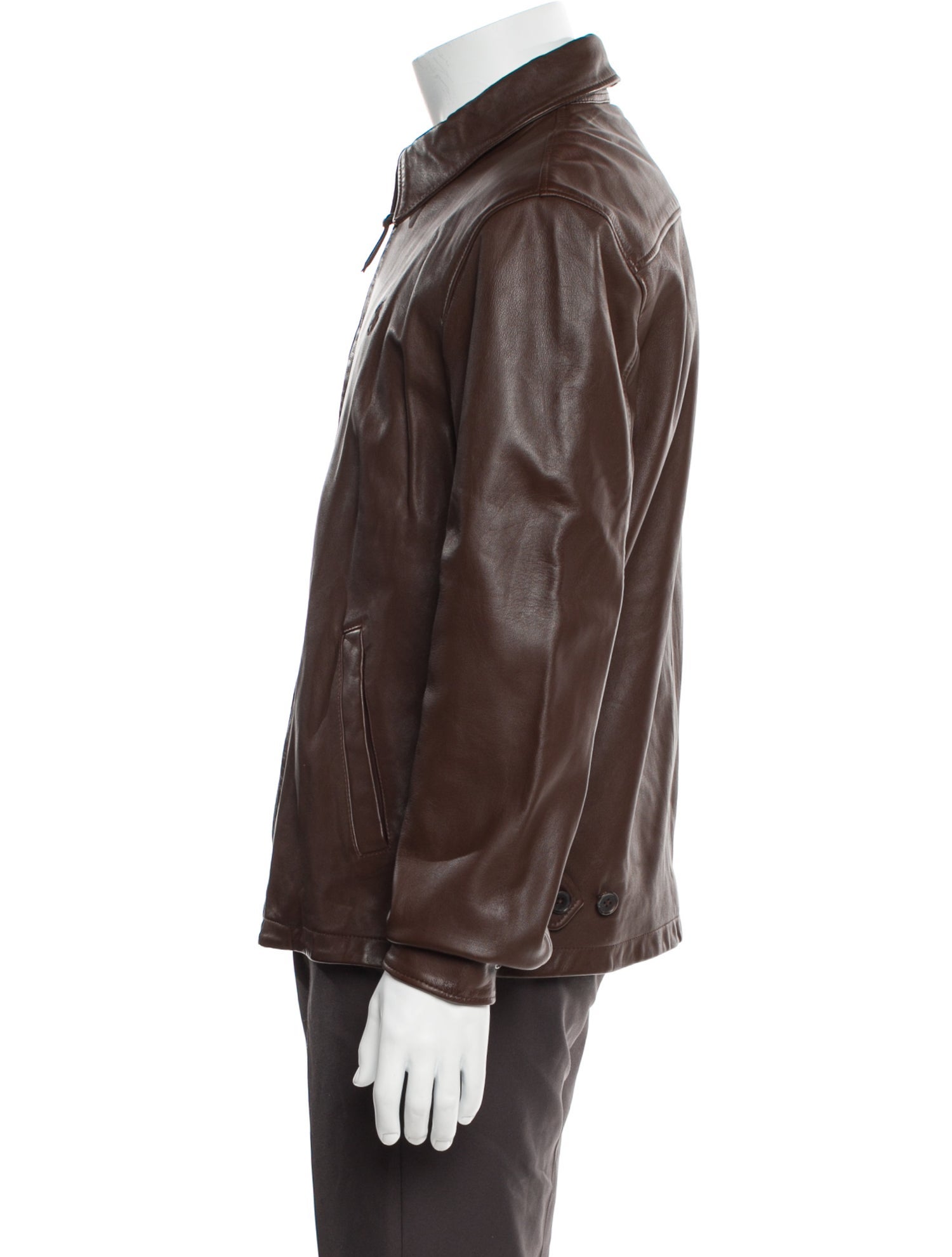 Polo Ralph Lauren Lamb Leather Moto Jacket