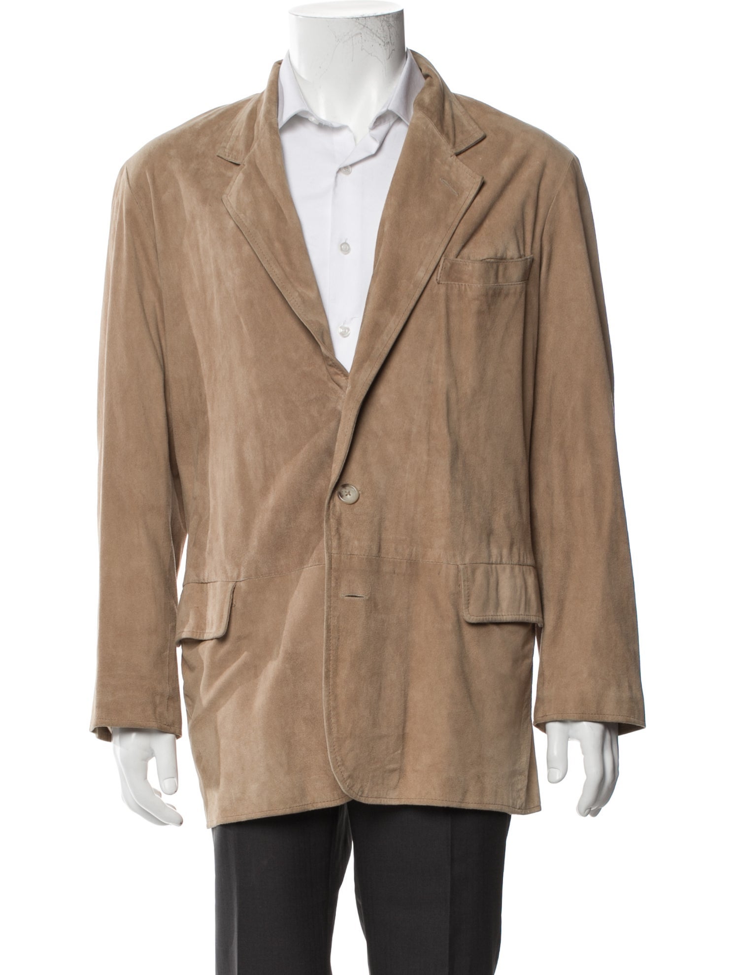 Polo Ralph Lauren Leather Peacoat