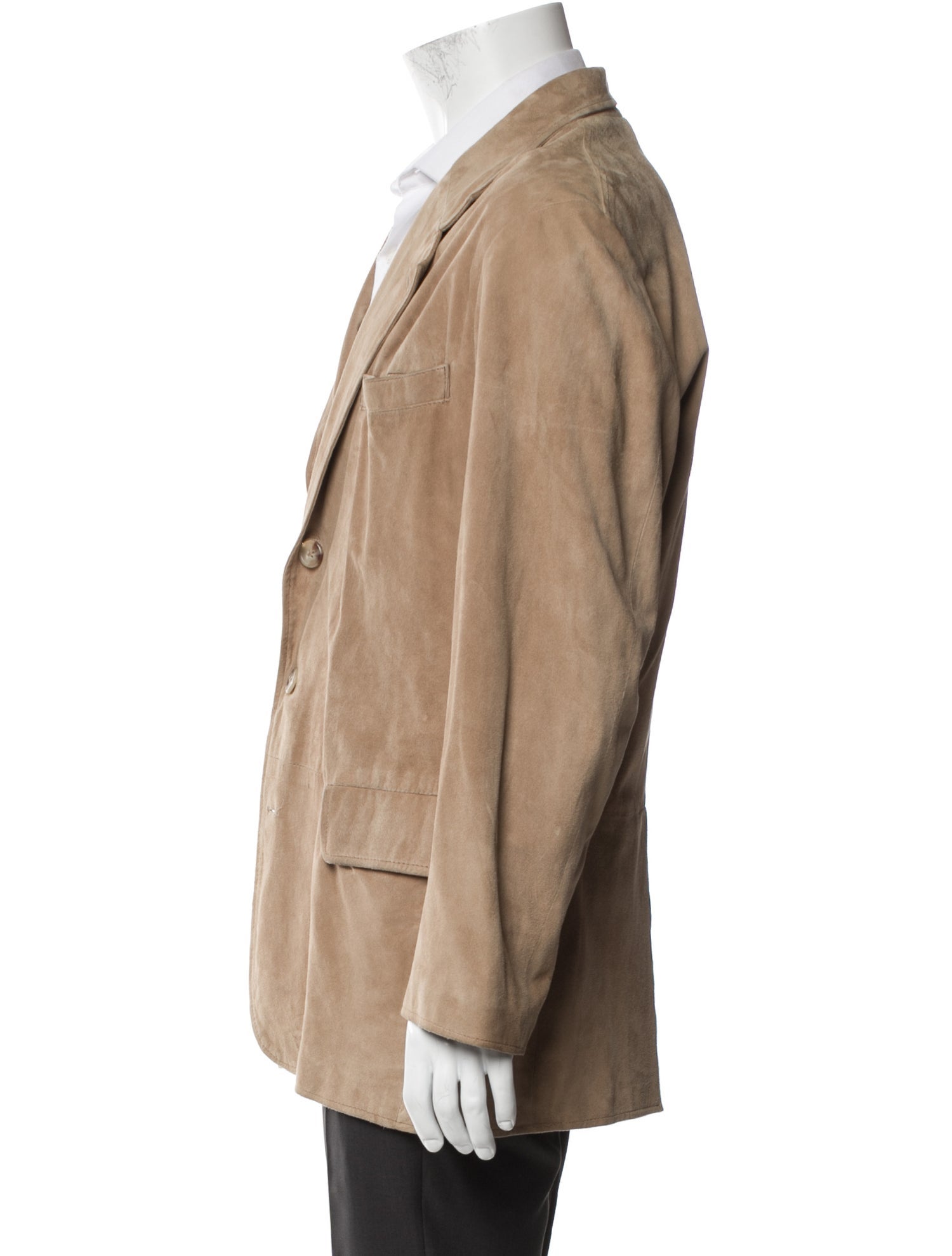 Polo Ralph Lauren Leather Peacoat