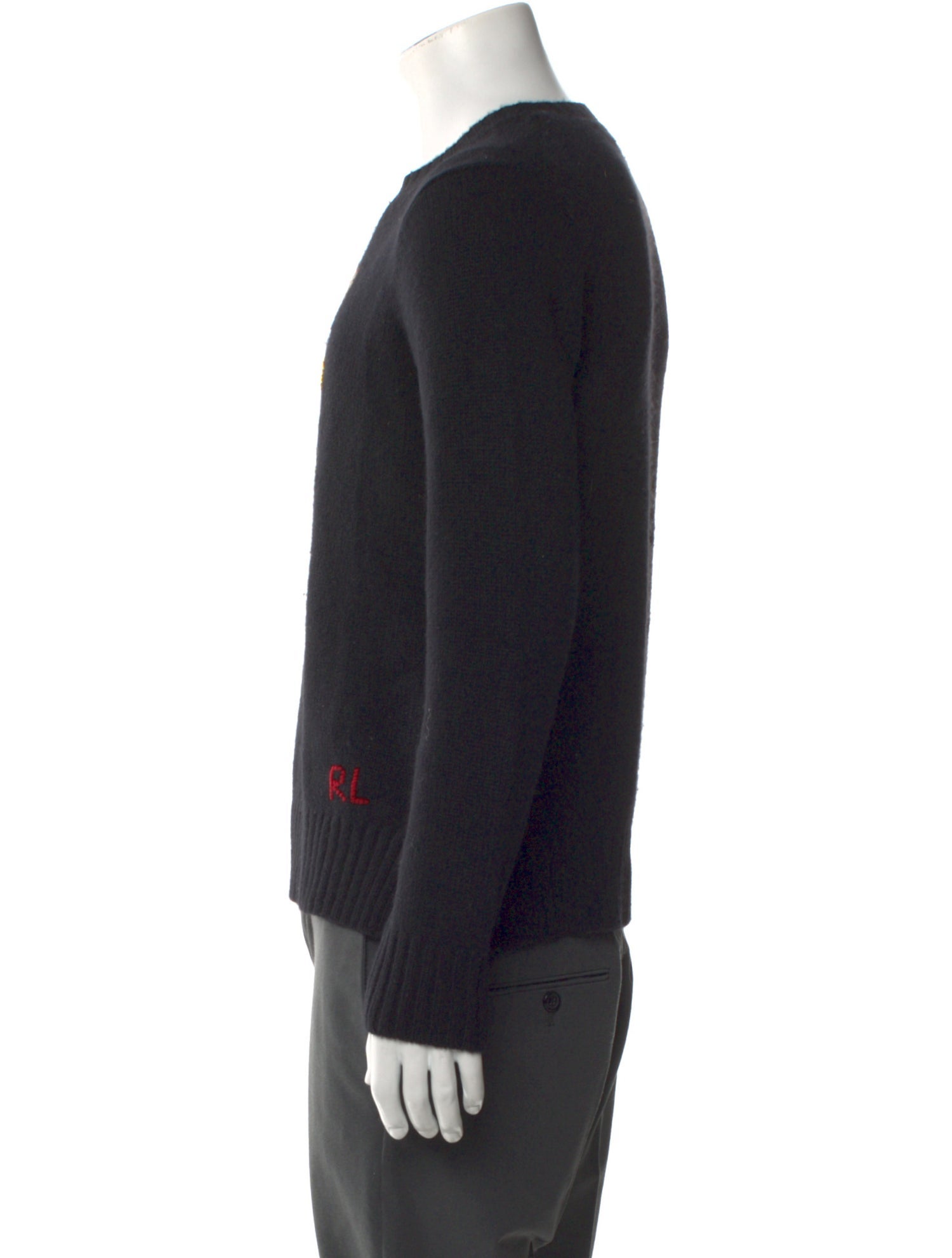 Polo Ralph Lauren Wool Graphic Print Pullover