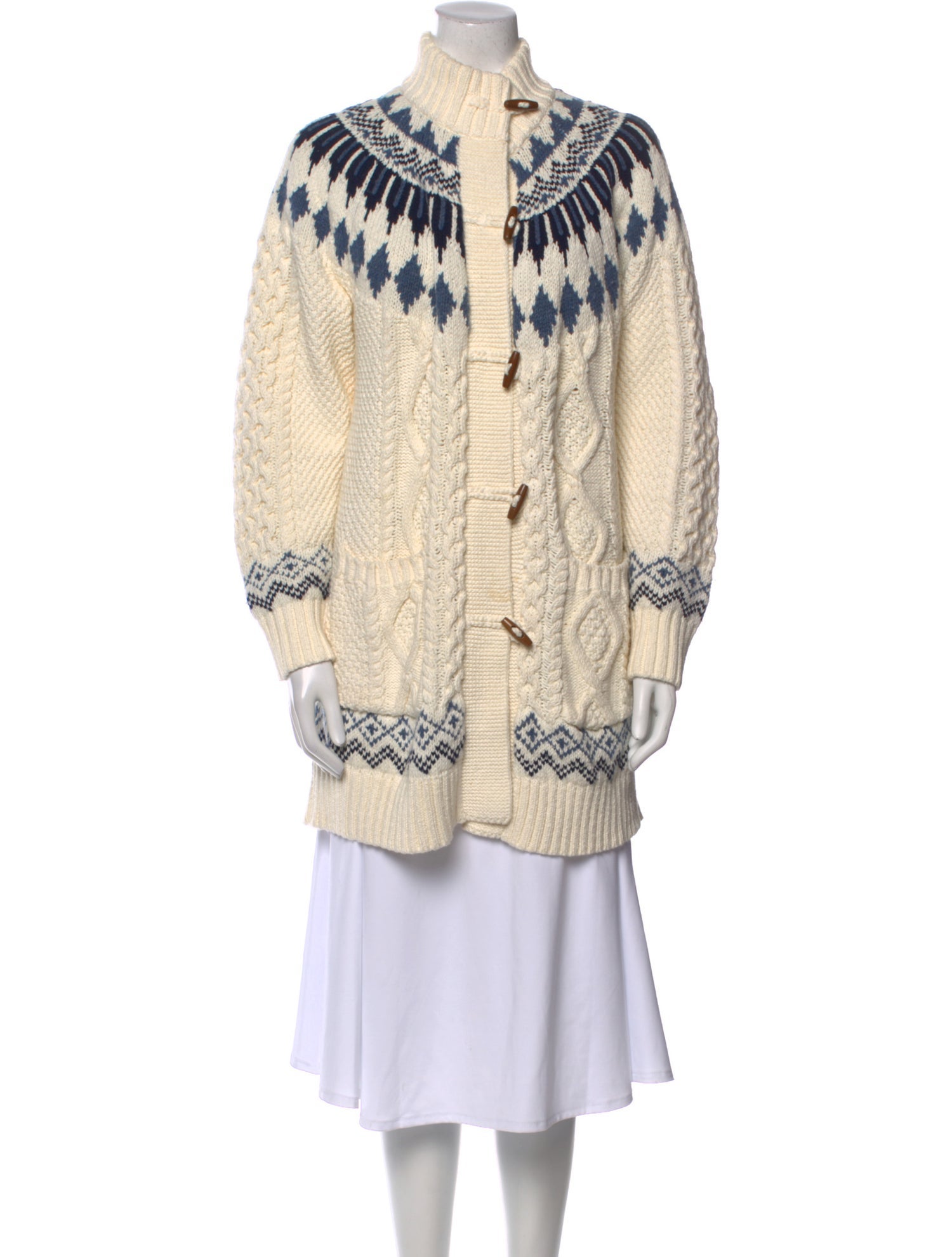 Polo Ralph Lauren Striped Mock Neck Sweater