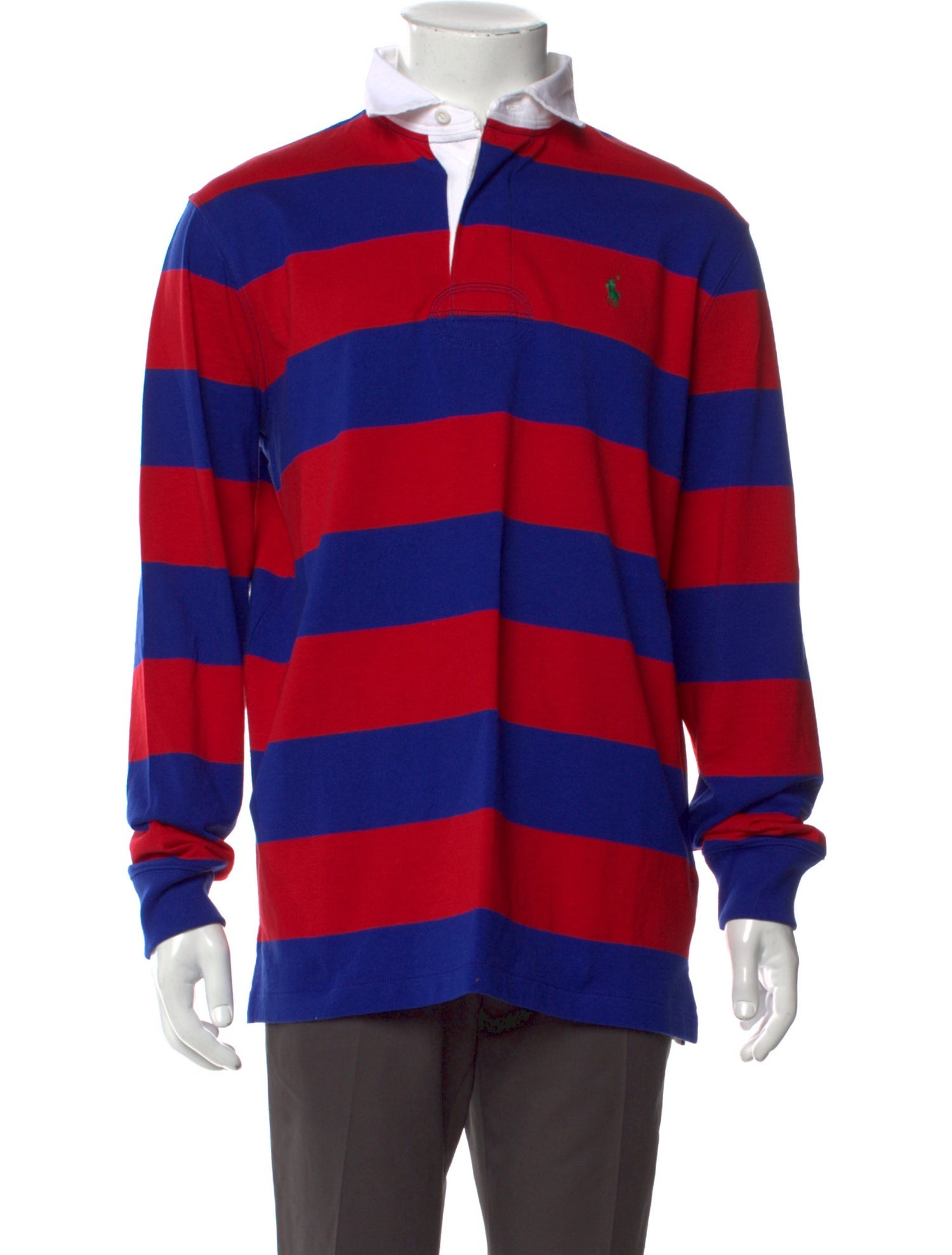 Polo Ralph Lauren Striped Collar Polo Shirt