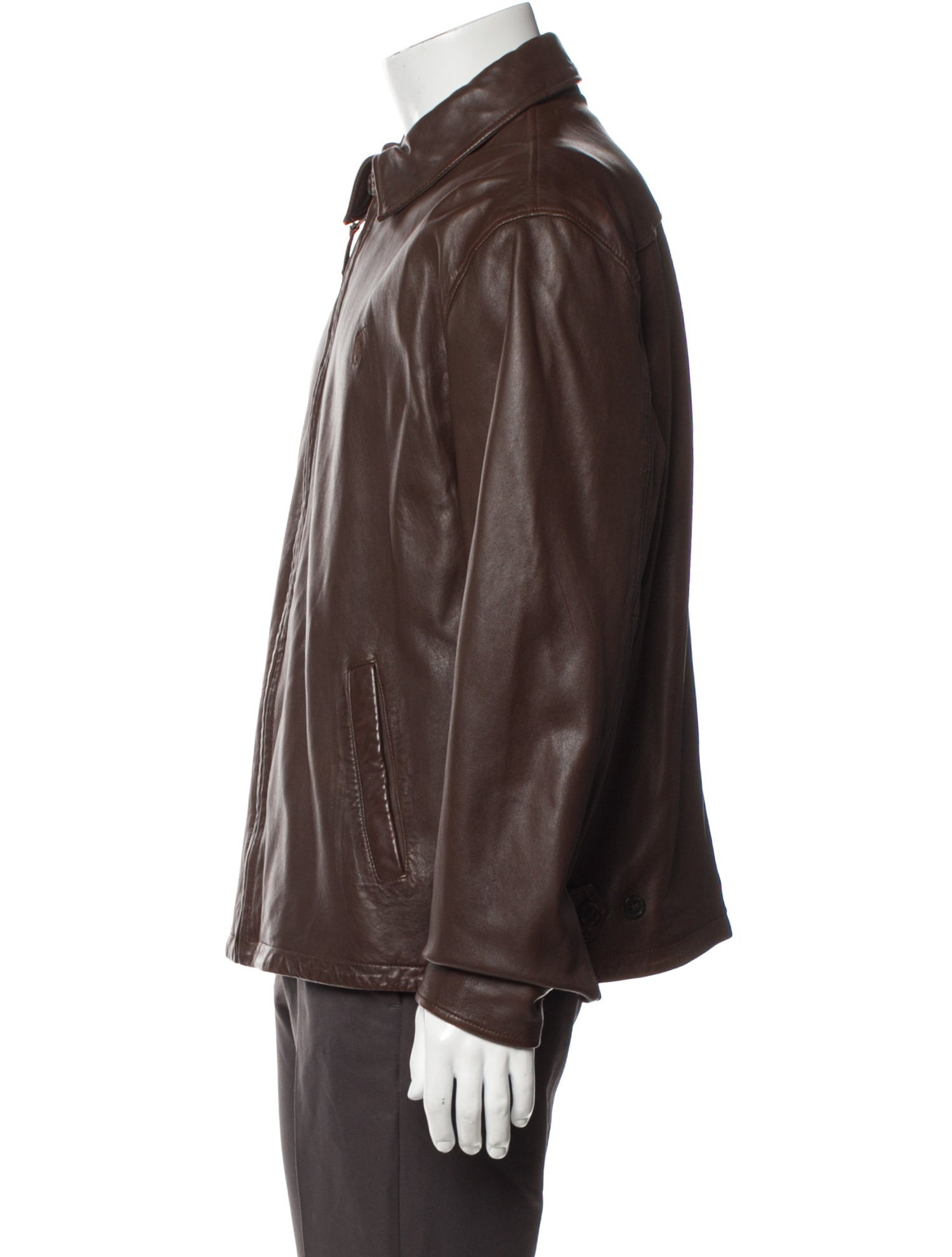 Polo Ralph Lauren Lamb Leather Moto Jacket