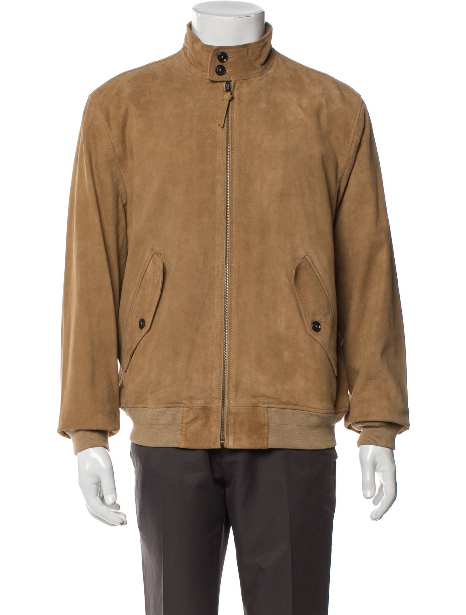 Polo Ralph Lauren Suede Bomber Jacket