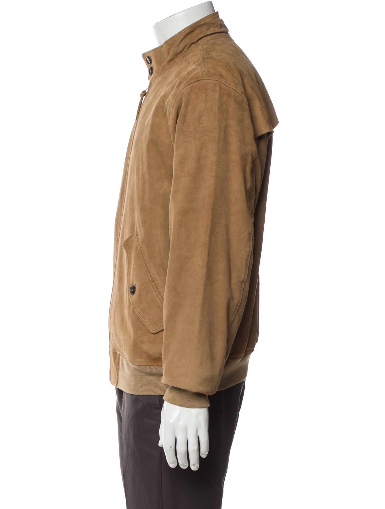 Polo Ralph Lauren Suede Bomber Jacket