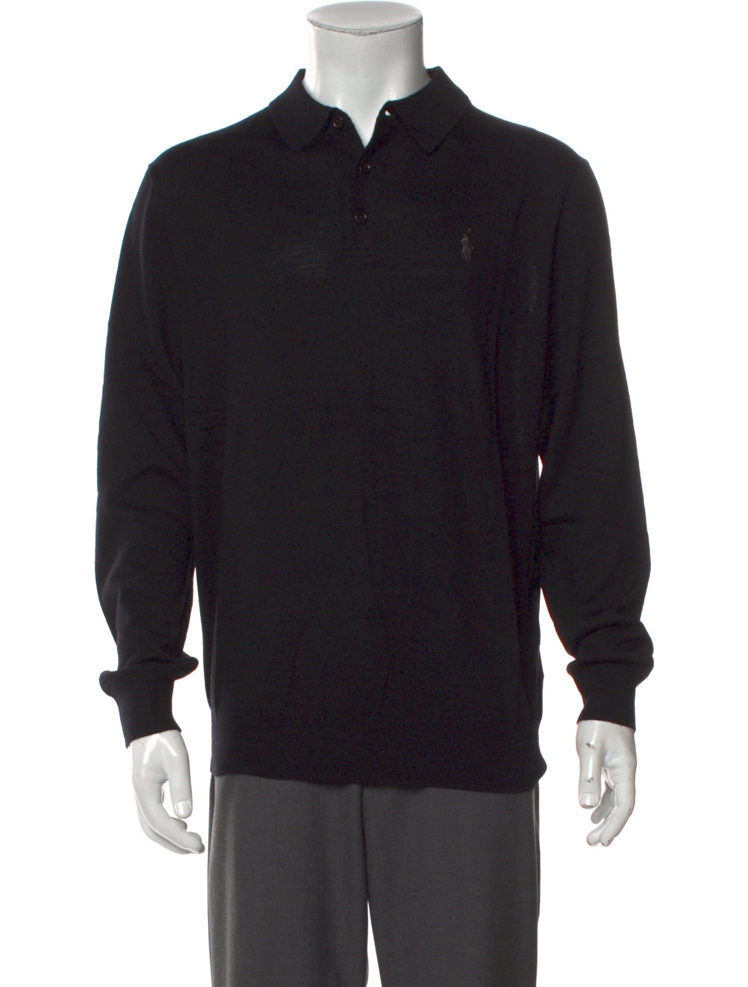 Polo Ralph Lauren Merino Wool Collar Polo Sweater w/ Tags