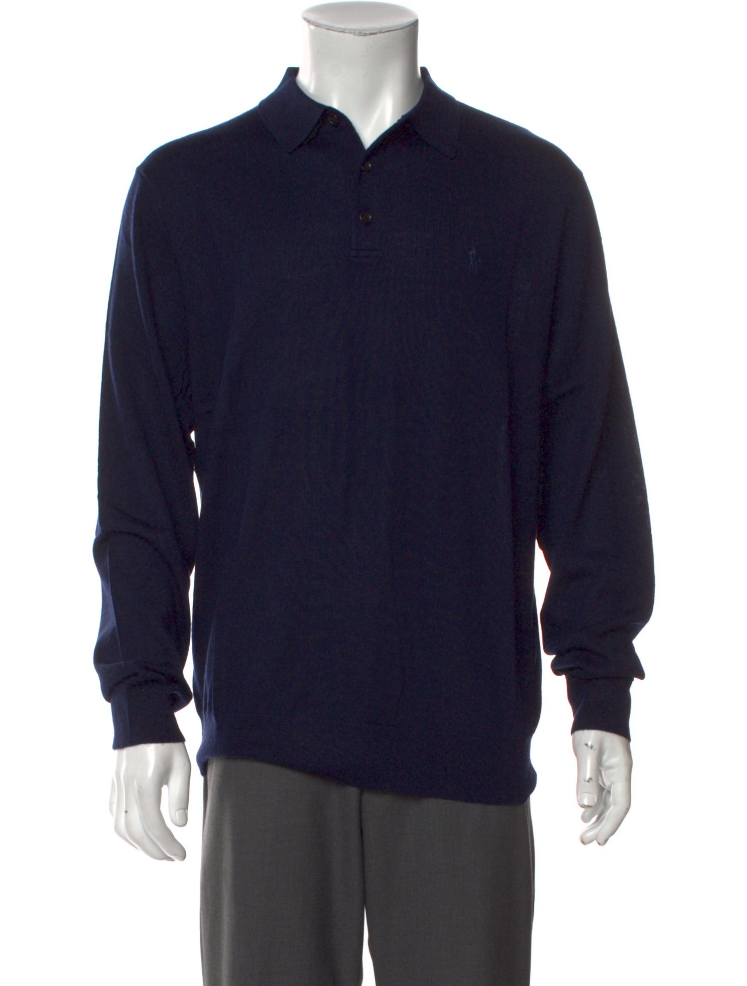 Polo Ralph Lauren Merino Wool Collar Polo Sweater w/ Tags