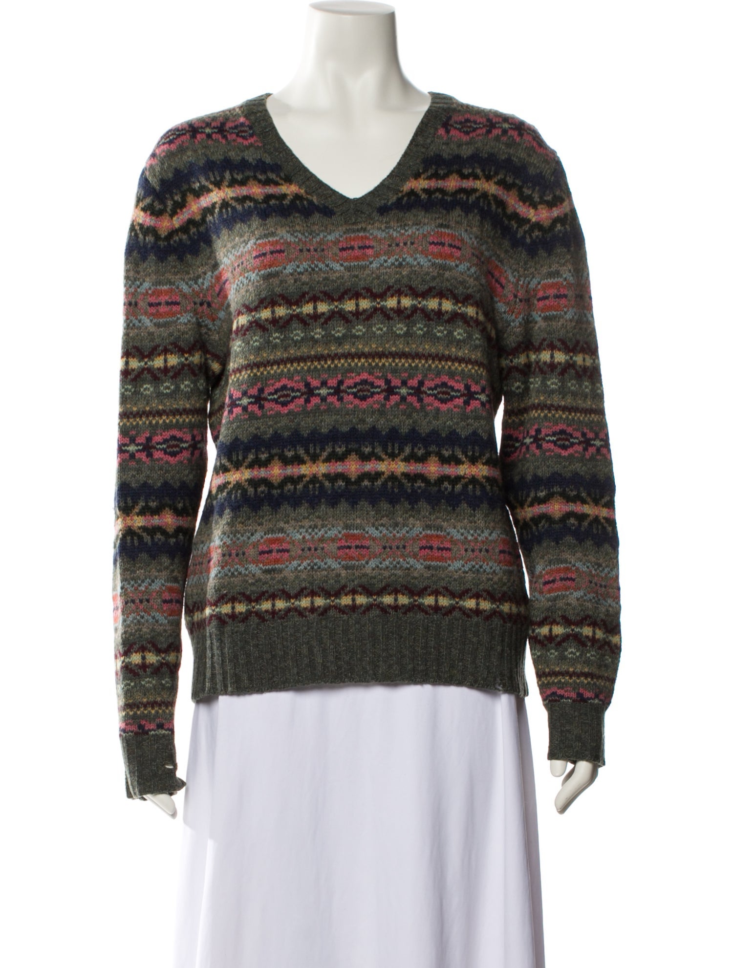 Polo Ralph Lauren Wool Striped Sweater