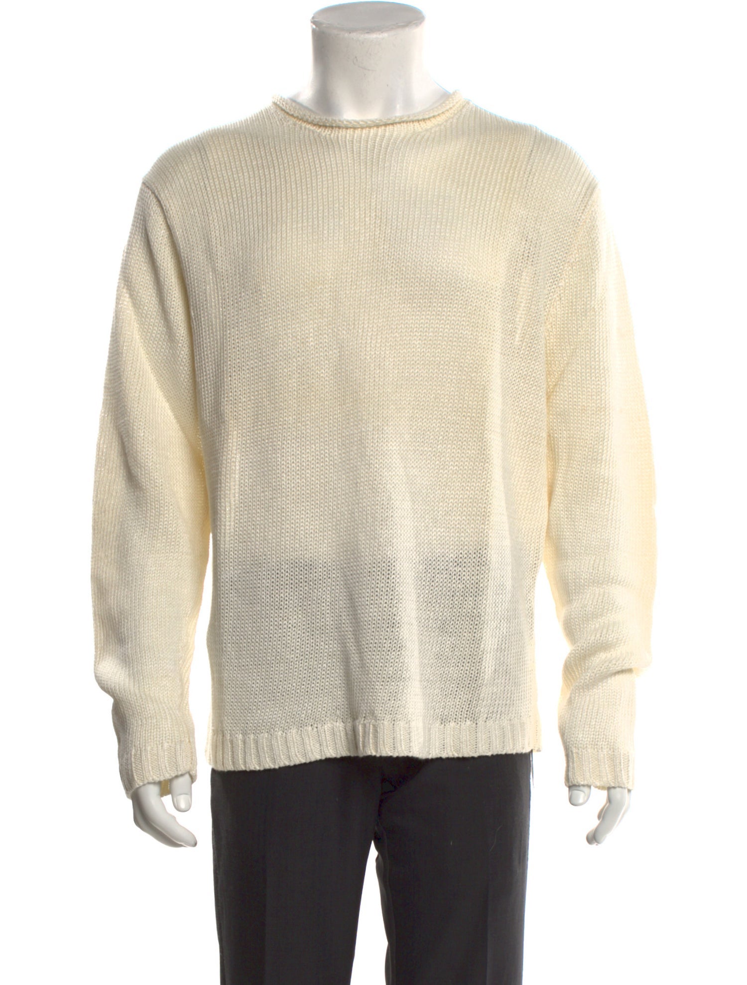 Polo Ralph Lauren Linen Crew Neck Pullover