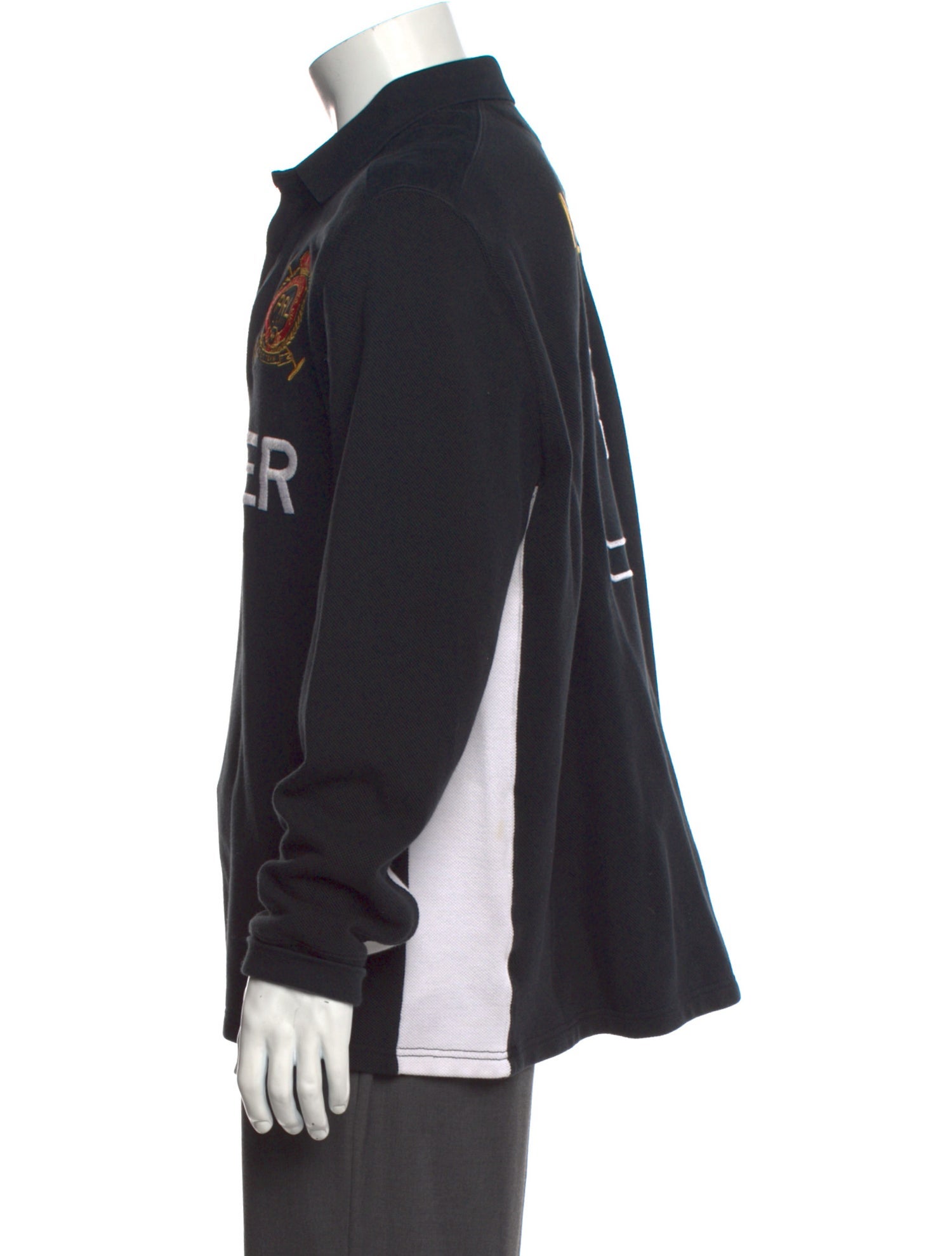 Polo Ralph Lauren Graphic Print Collar Polo Sweater