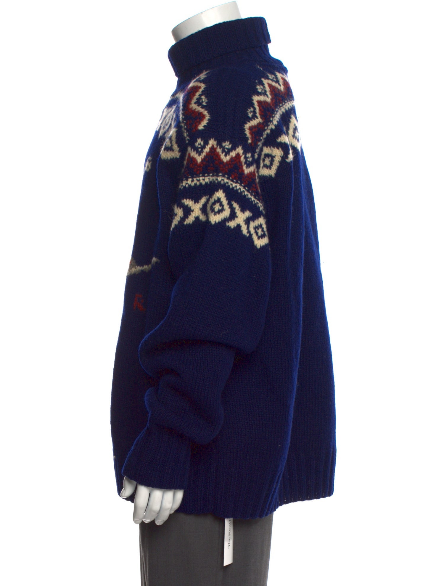 Polo Ralph Lauren Wool Graphic Print Pullover