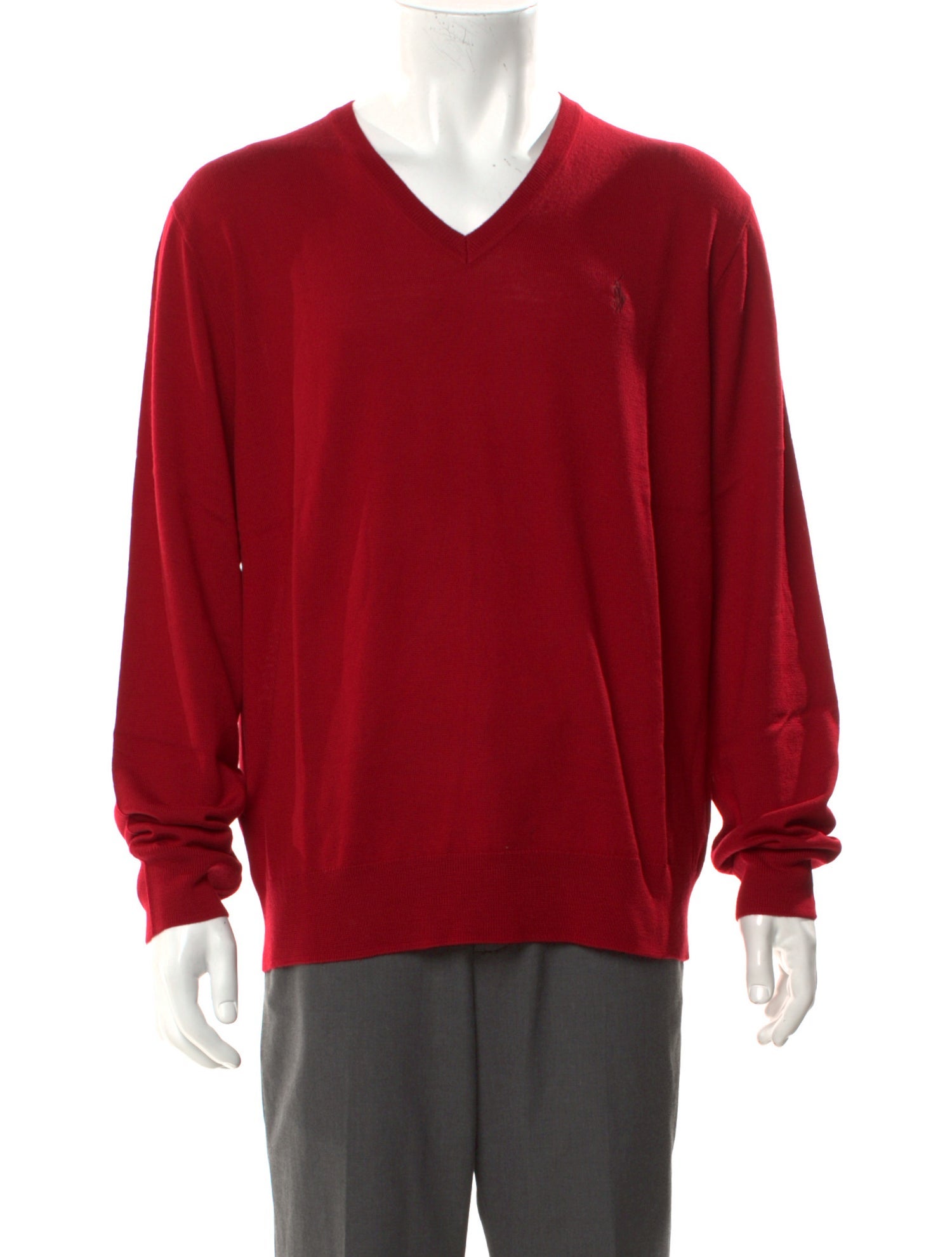 Polo Ralph Lauren Merino Wool V-Neck Pullover w/ Tags