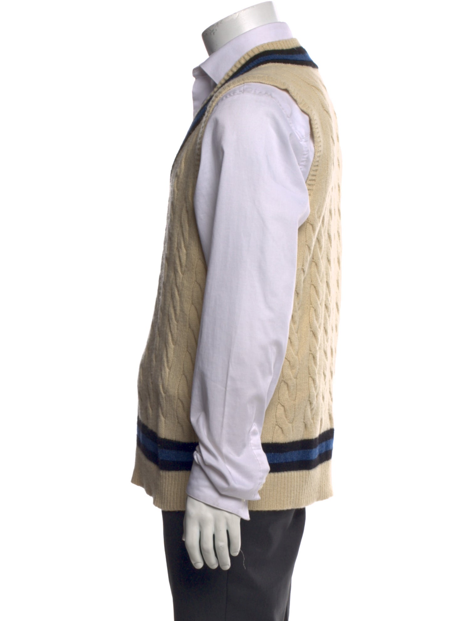 Polo Ralph Lauren Wool Striped Sweater Vest