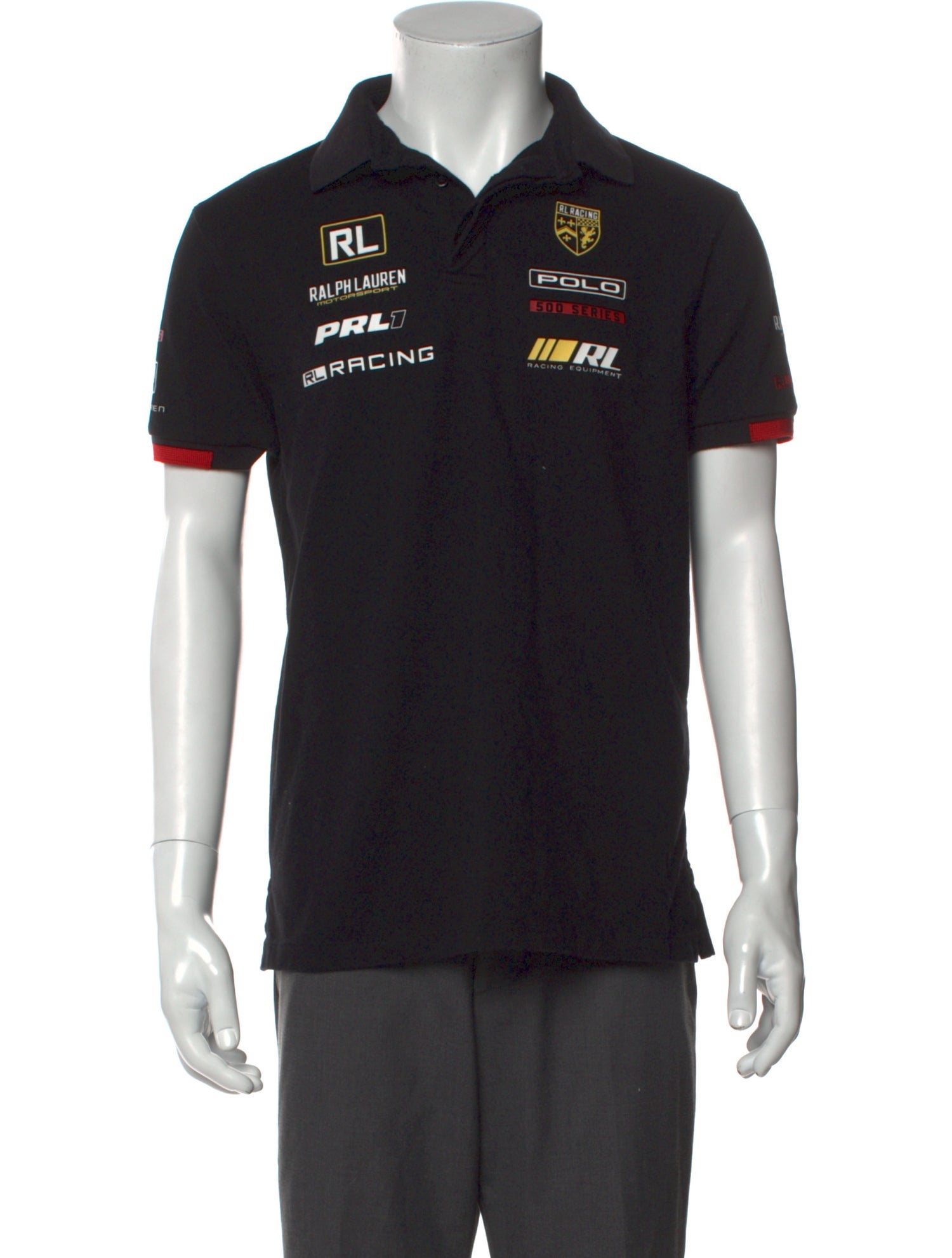 Polo Ralph Lauren Graphic Print Collar Polo Shirt