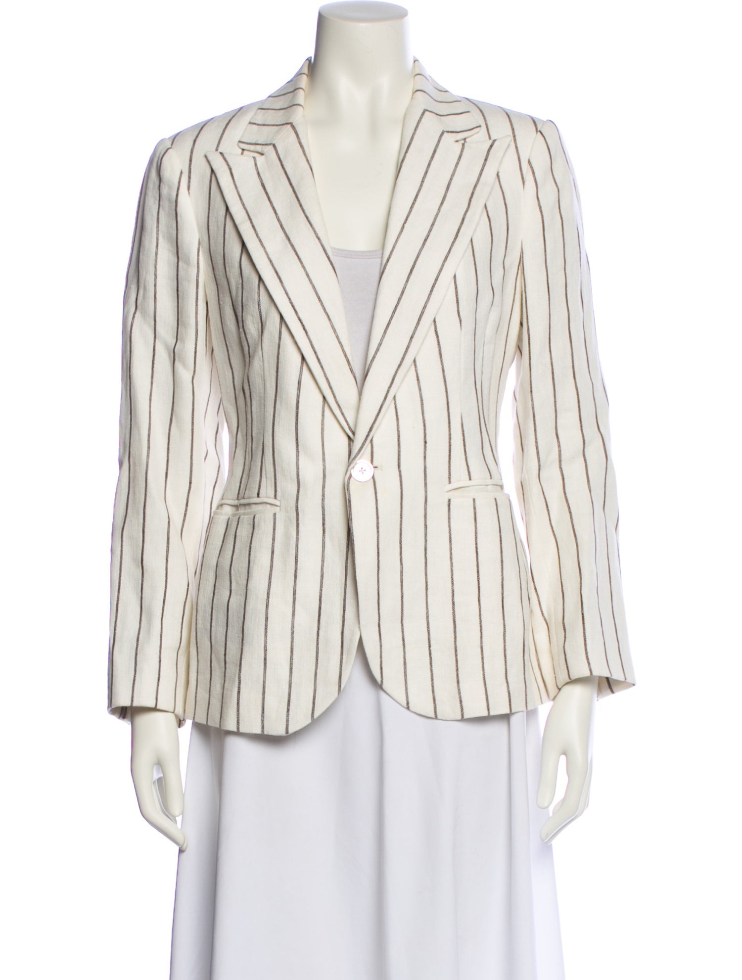 Polo Ralph Lauren Linen Striped Blazer